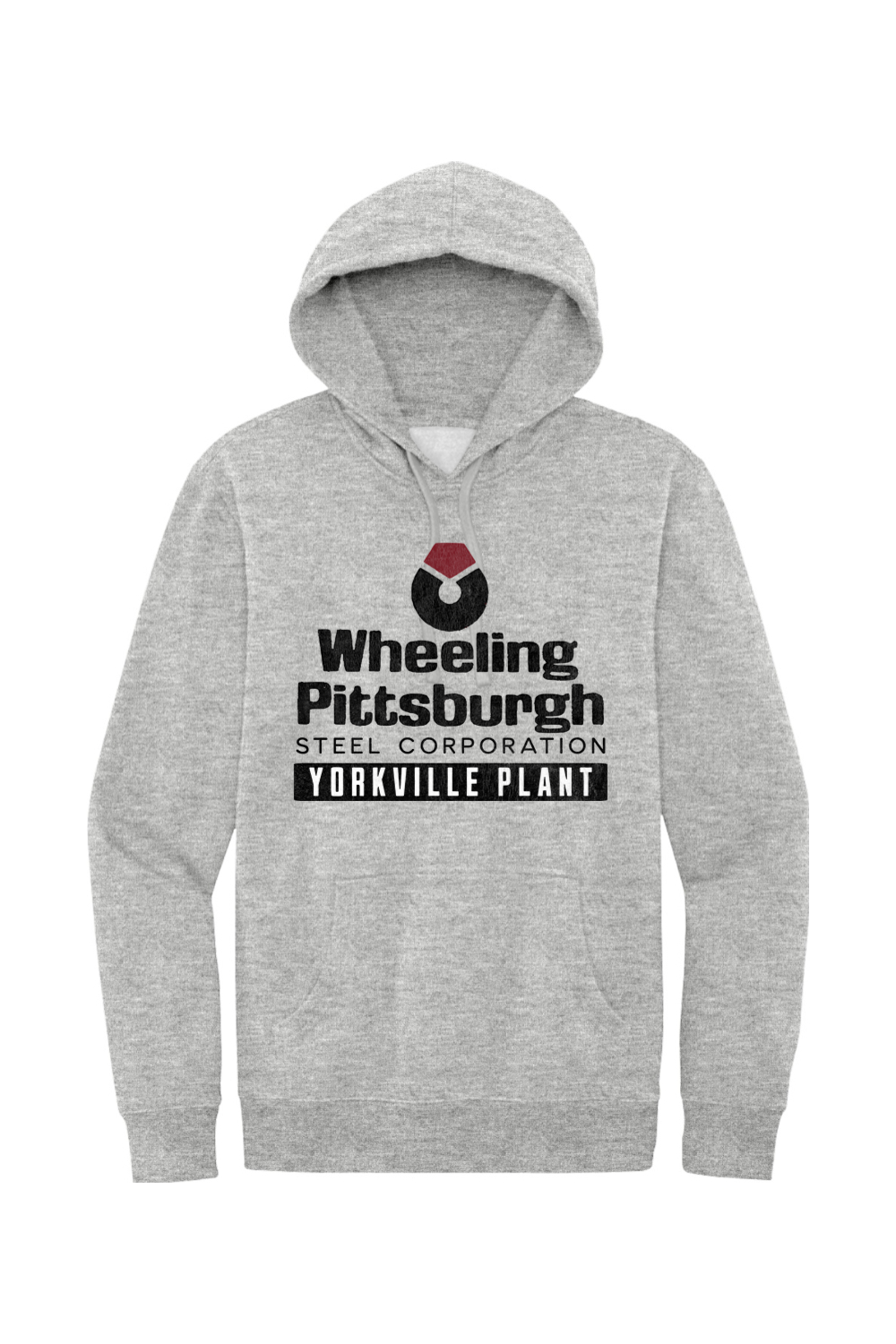 Wheeling Pittsburgh Steel Corp. - Yorkville - Fleece Hoodie - Yinzylvania