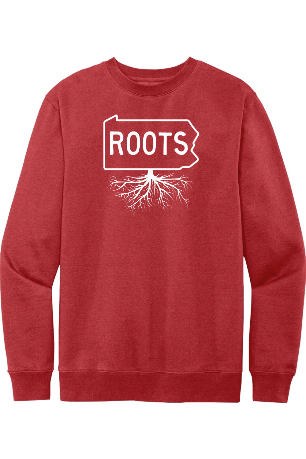 Pennsylvania Roots - Fleece Crewneck Sweatshirt - Yinzylvania