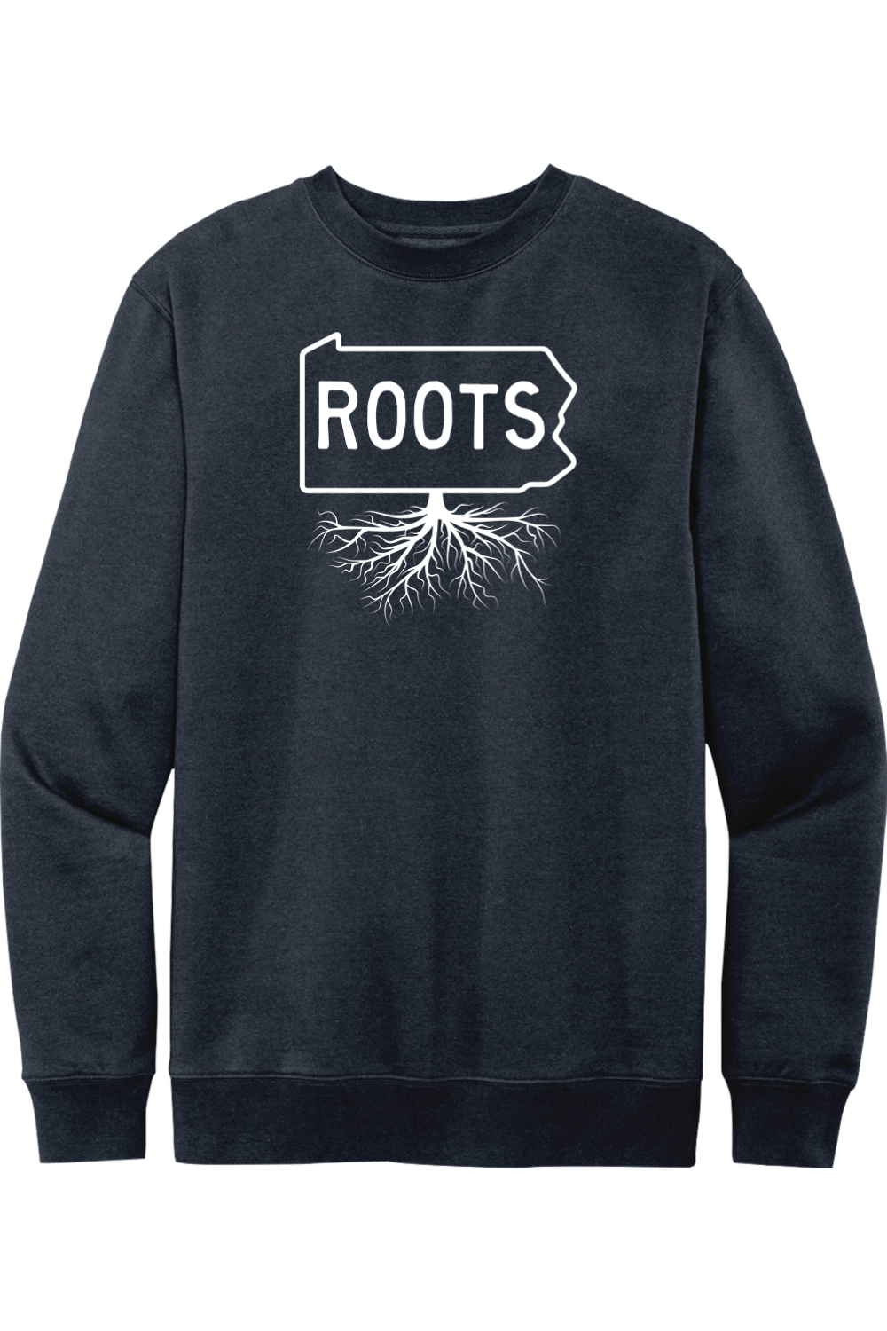 Pennsylvania Roots - Fleece Crewneck Sweatshirt - Yinzylvania