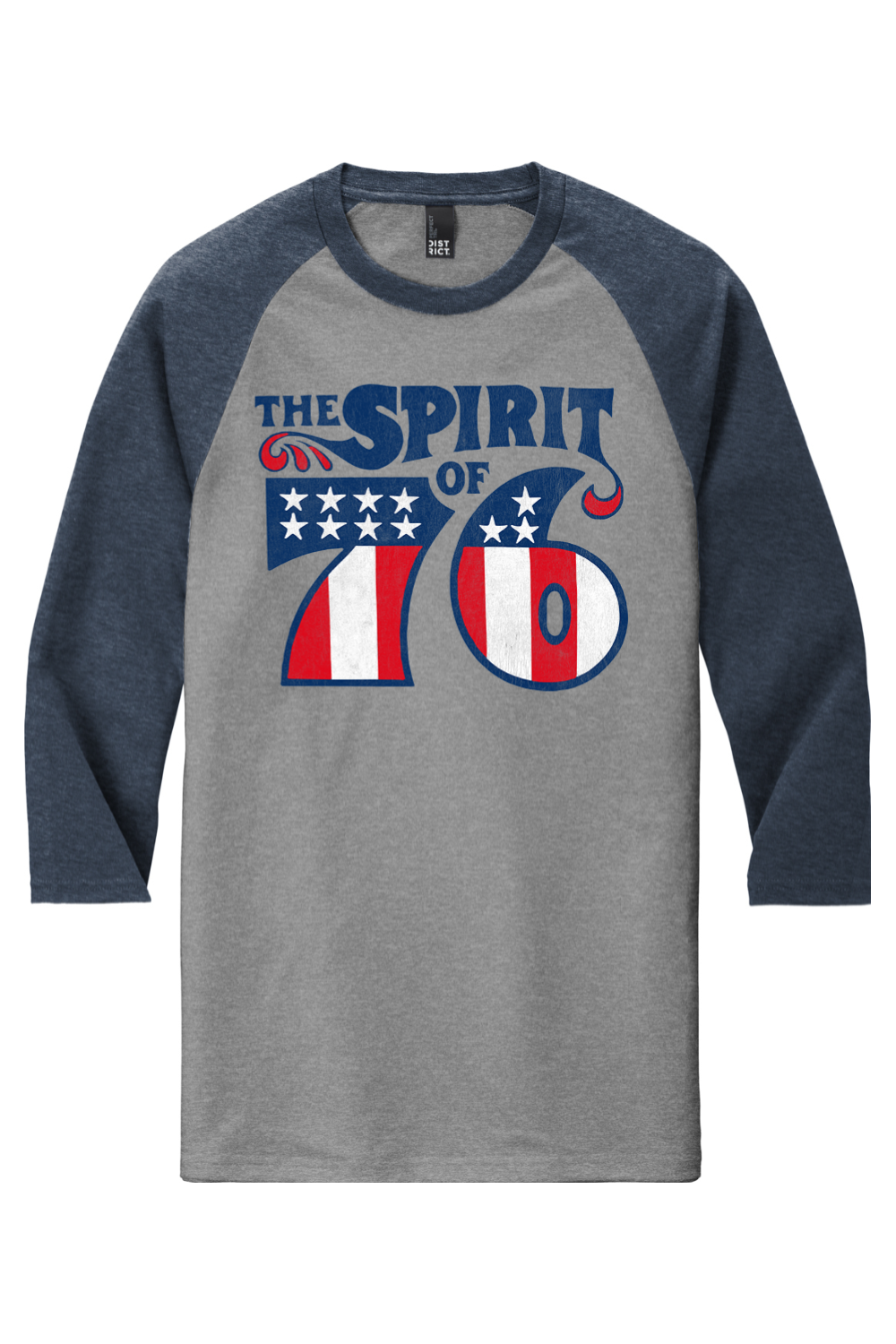 The Spirit of '76 - Baseball Raglan Tee - Yinzylvania