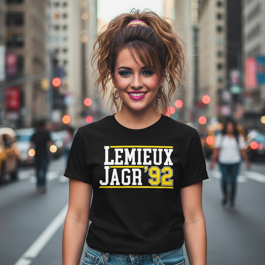 Lemieux Jagr '92