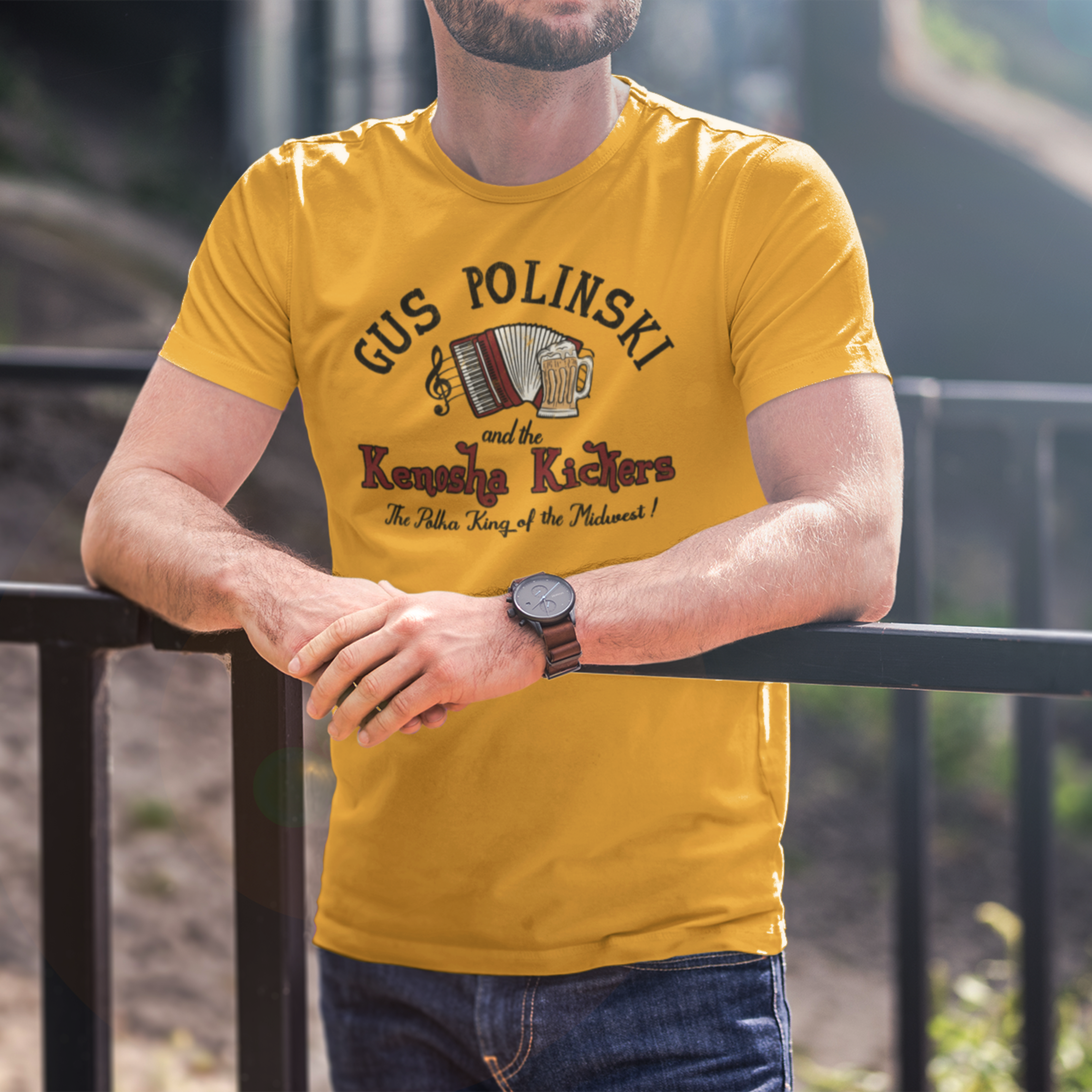 Gus Polinski and the Kenosha Kickers - Triblend Tee