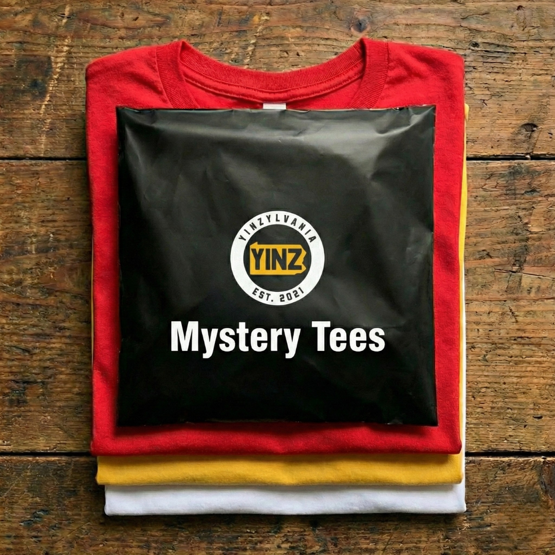 Mystery Tee Grab Bag - THREE Shirts for the Price of ONE! - Yinzylvania