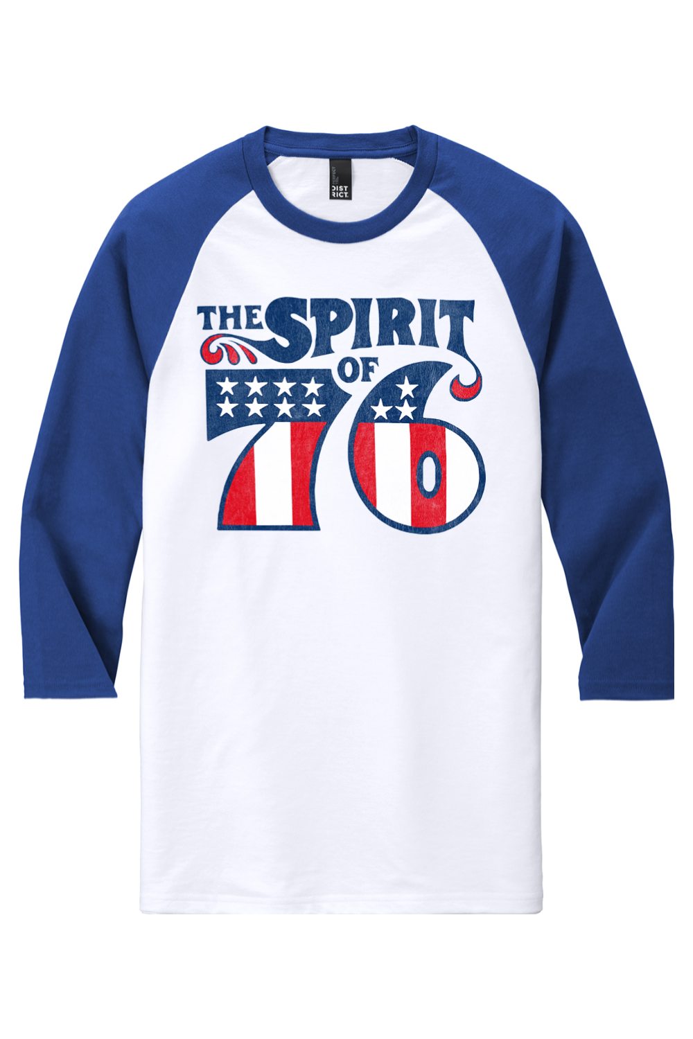 The Spirit of '76 - Baseball Raglan Tee - Yinzylvania