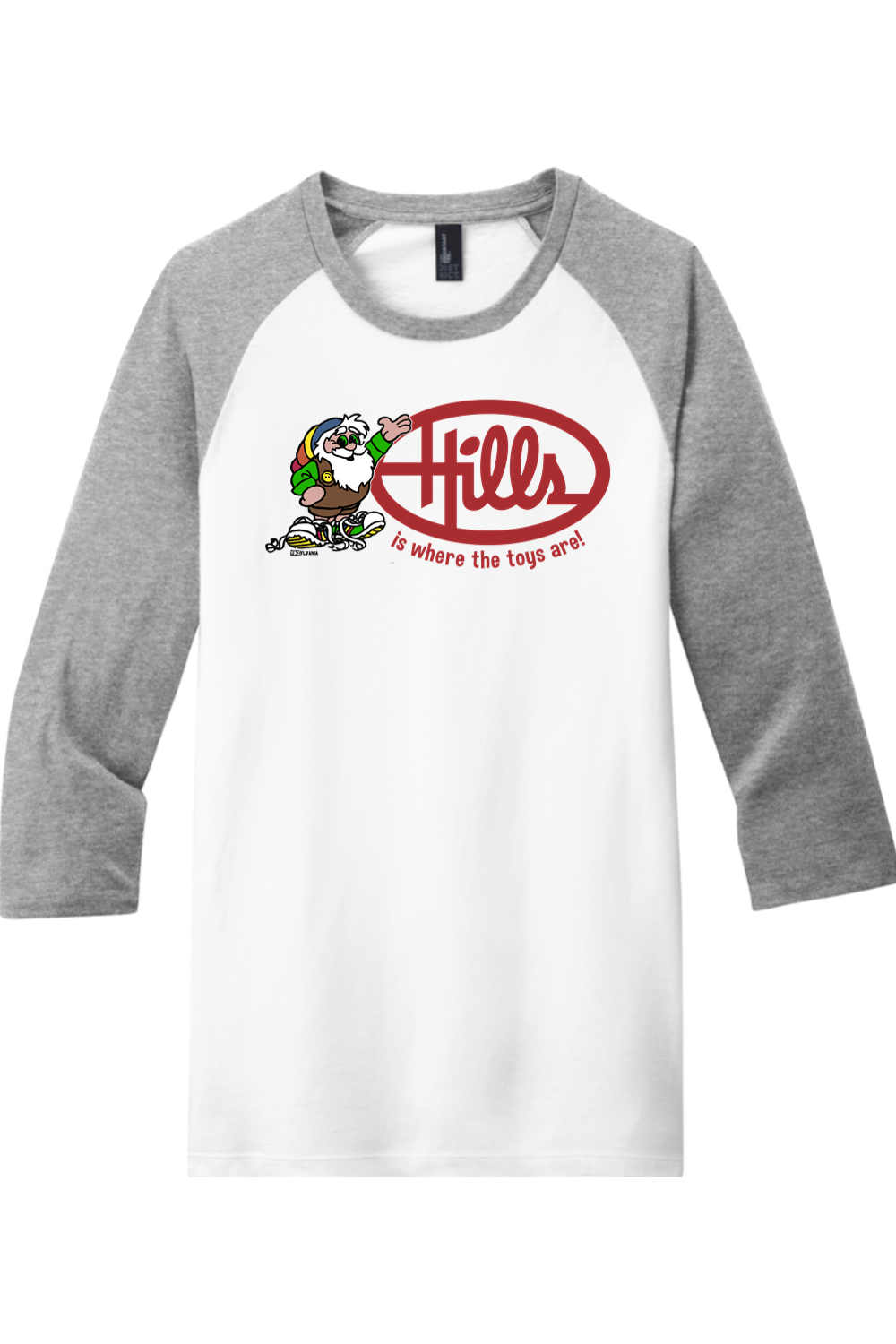 Hills is Where the Toys Are - 3/4-Sleeve Raglan Tee - Yinzylvania