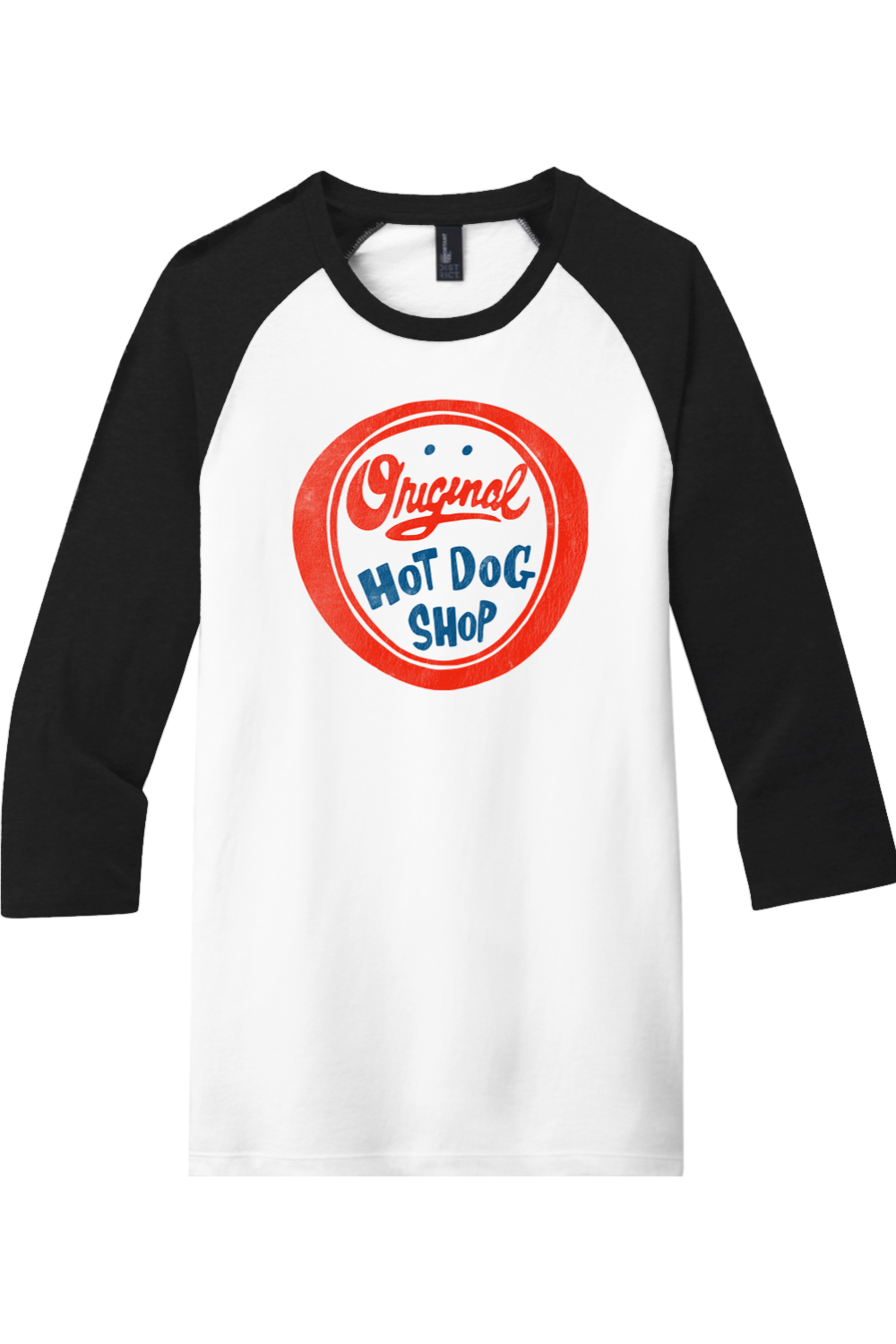 Original Hot Dog Shop - 3/4-Sleeve Raglan Tee