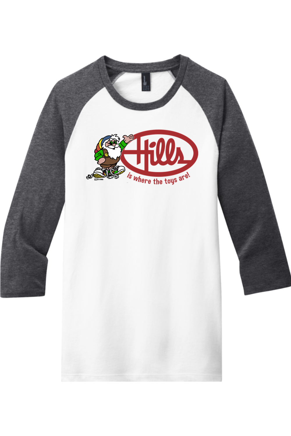 Hills is Where the Toys Are - 3/4-Sleeve Raglan Tee - Yinzylvania