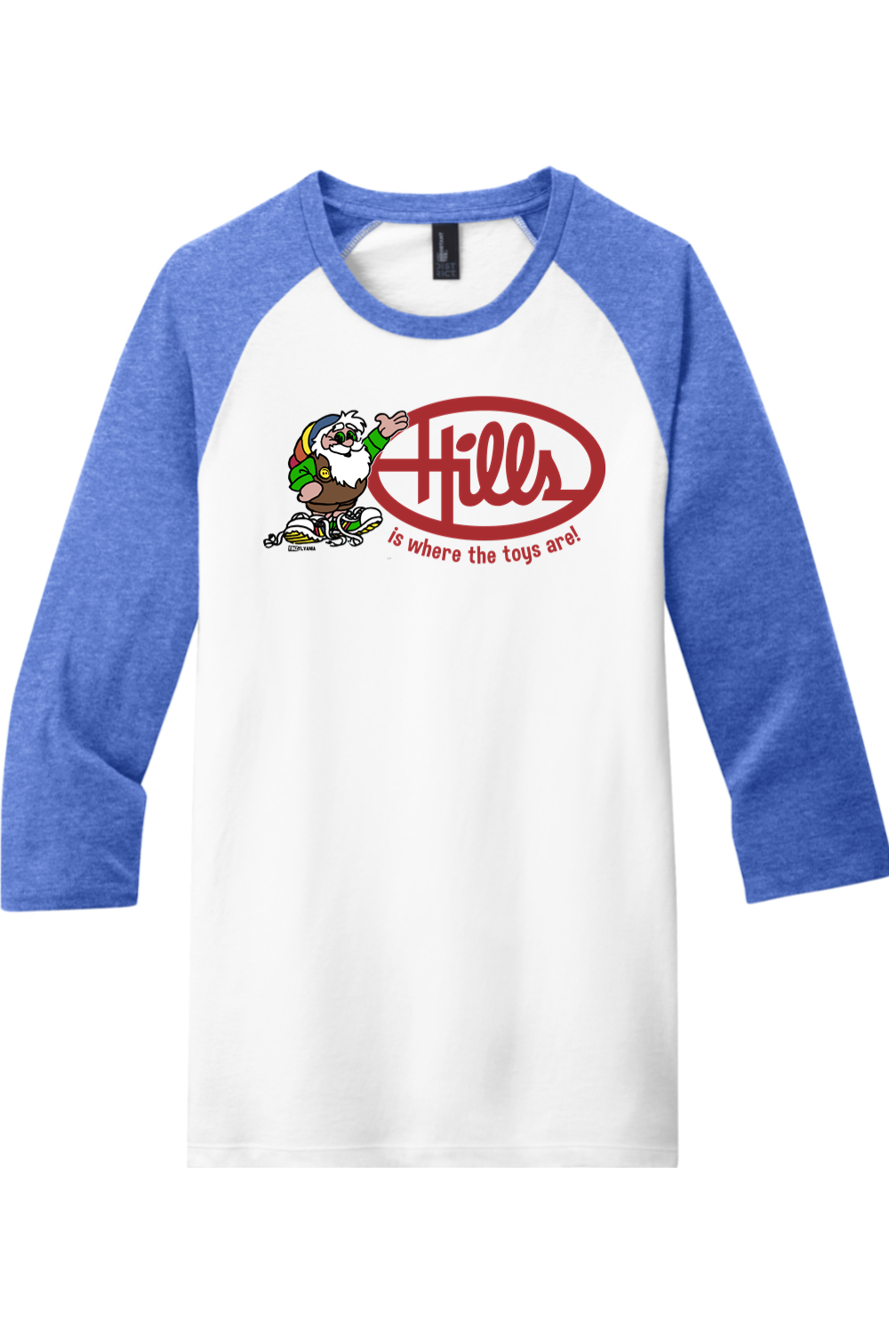 Hills is Where the Toys Are - 3/4-Sleeve Raglan Tee - Yinzylvania