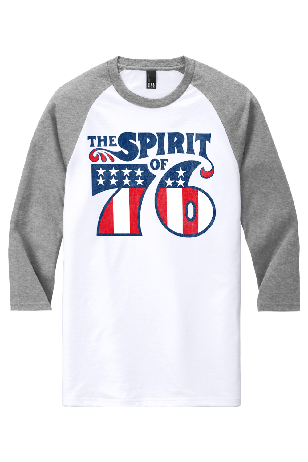 The Spirit of '76 - Baseball Raglan Tee - Yinzylvania