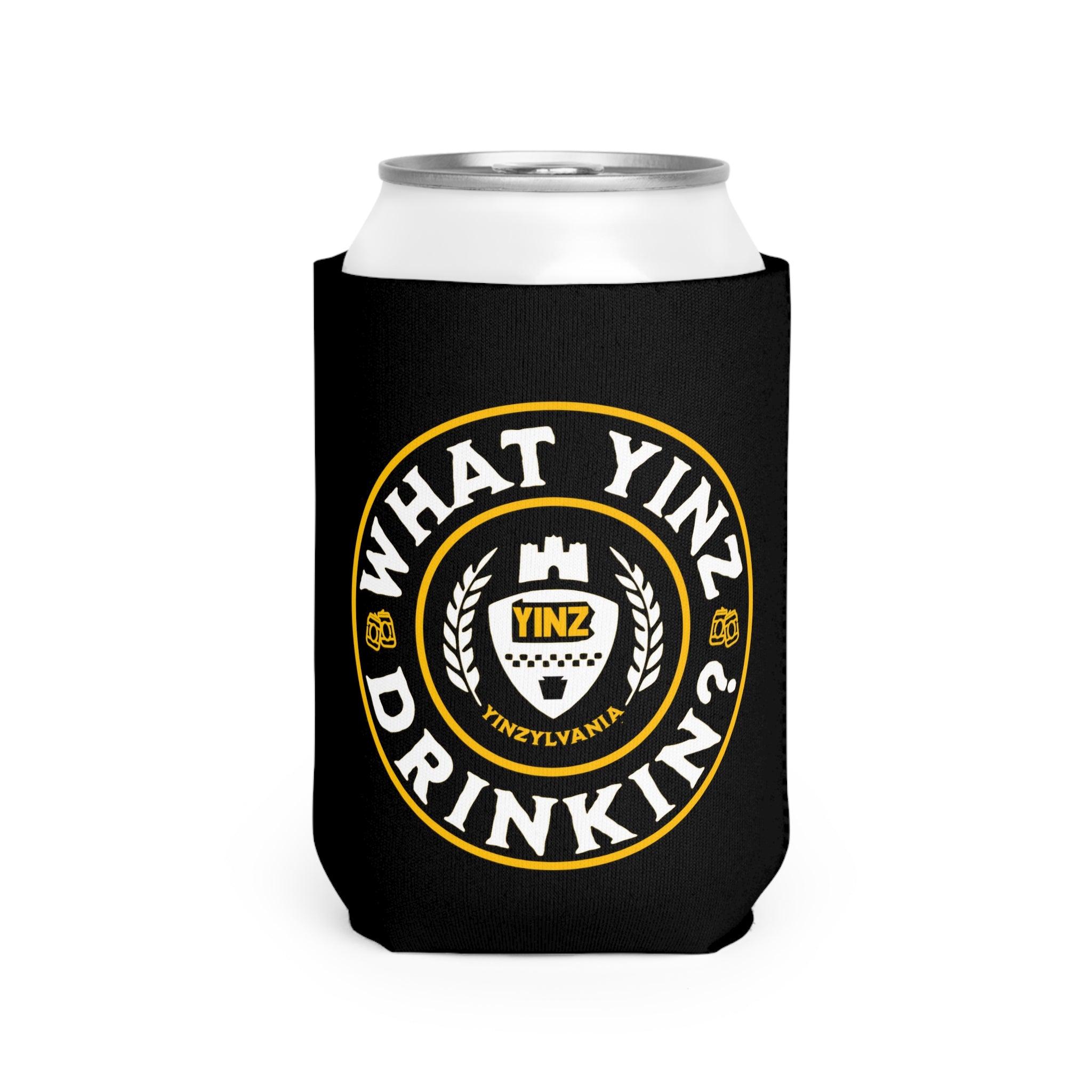 What Yinz Drinkin' - Can Koozie - Yinzylvania