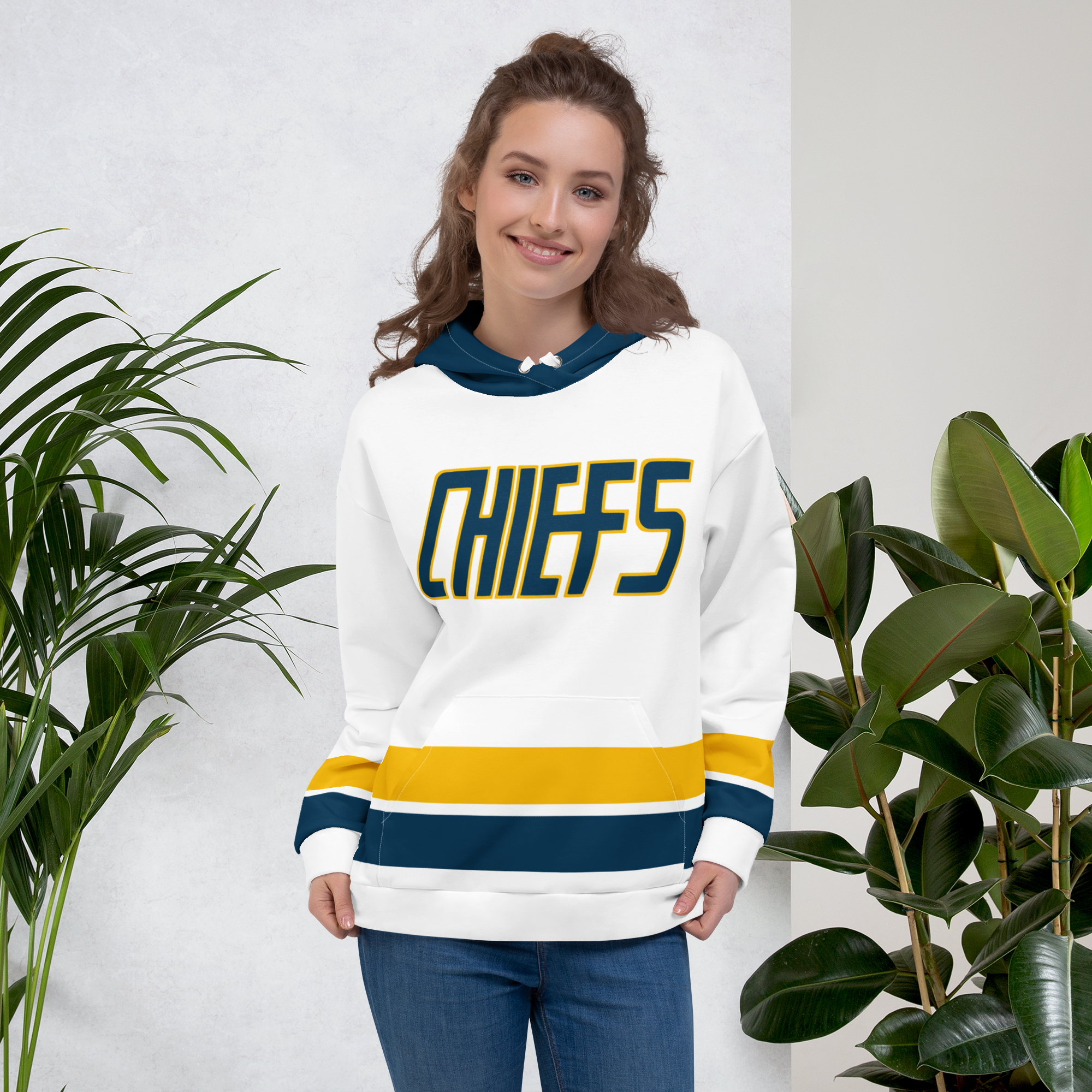 Charlestown Chiefs - Reg Dunlap #7 - Retro Hoodie