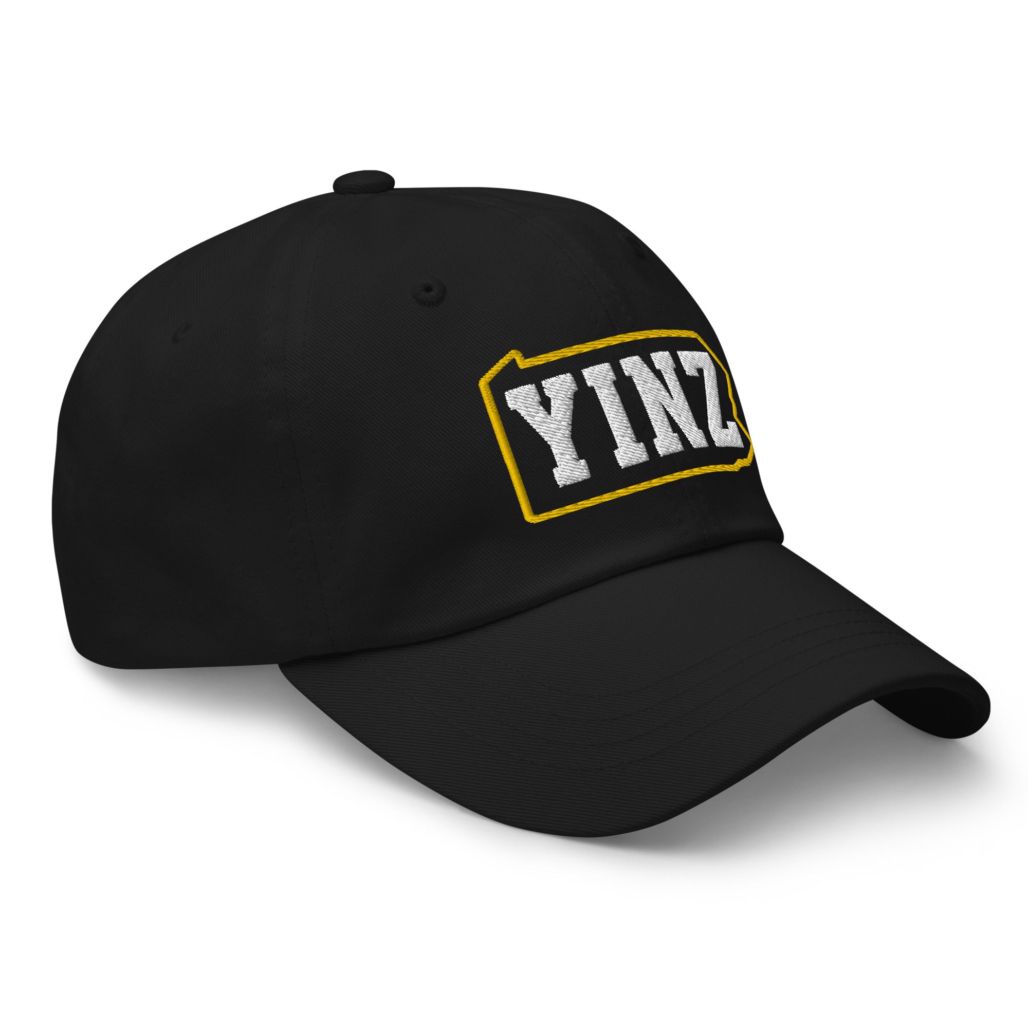 Yinzylvania - Black & Gold - Embroidered Dad Hat - Yinzylvania