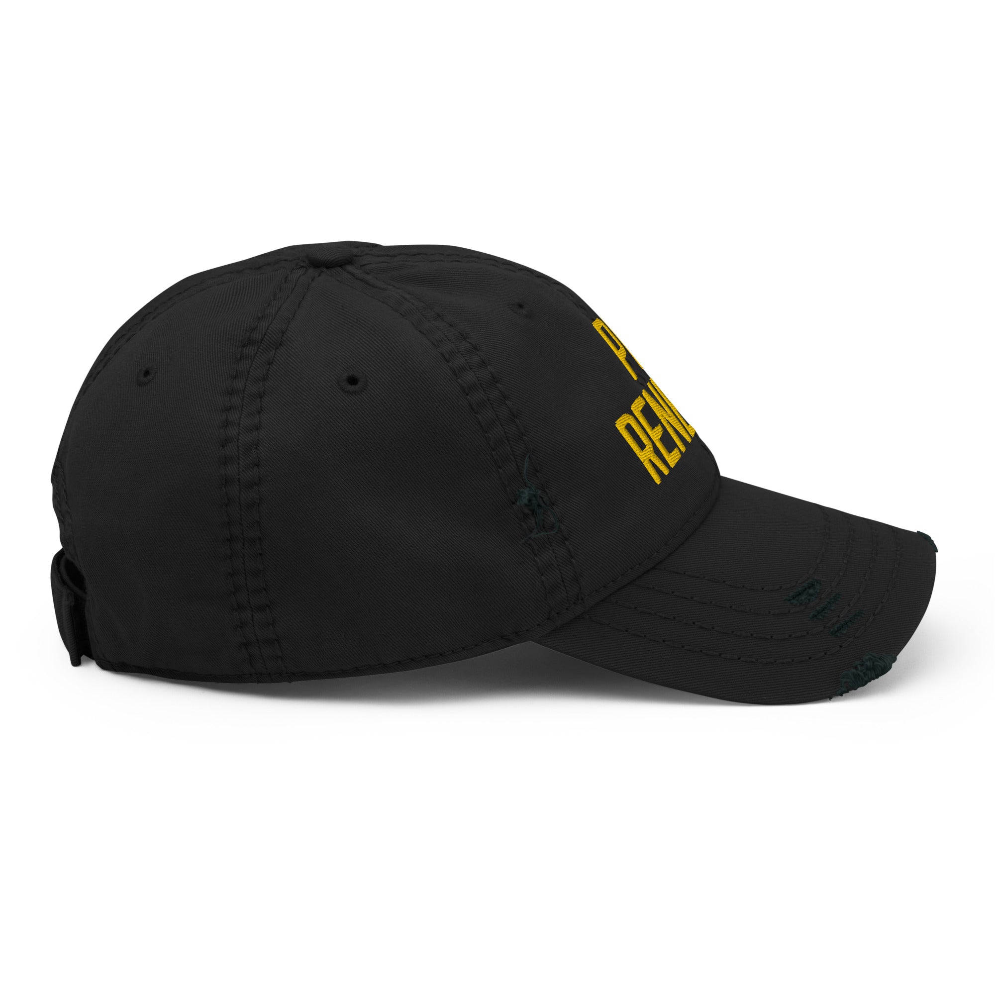 Play Renegade - Embroidered Distressed Dad Hat - Yinzylvania