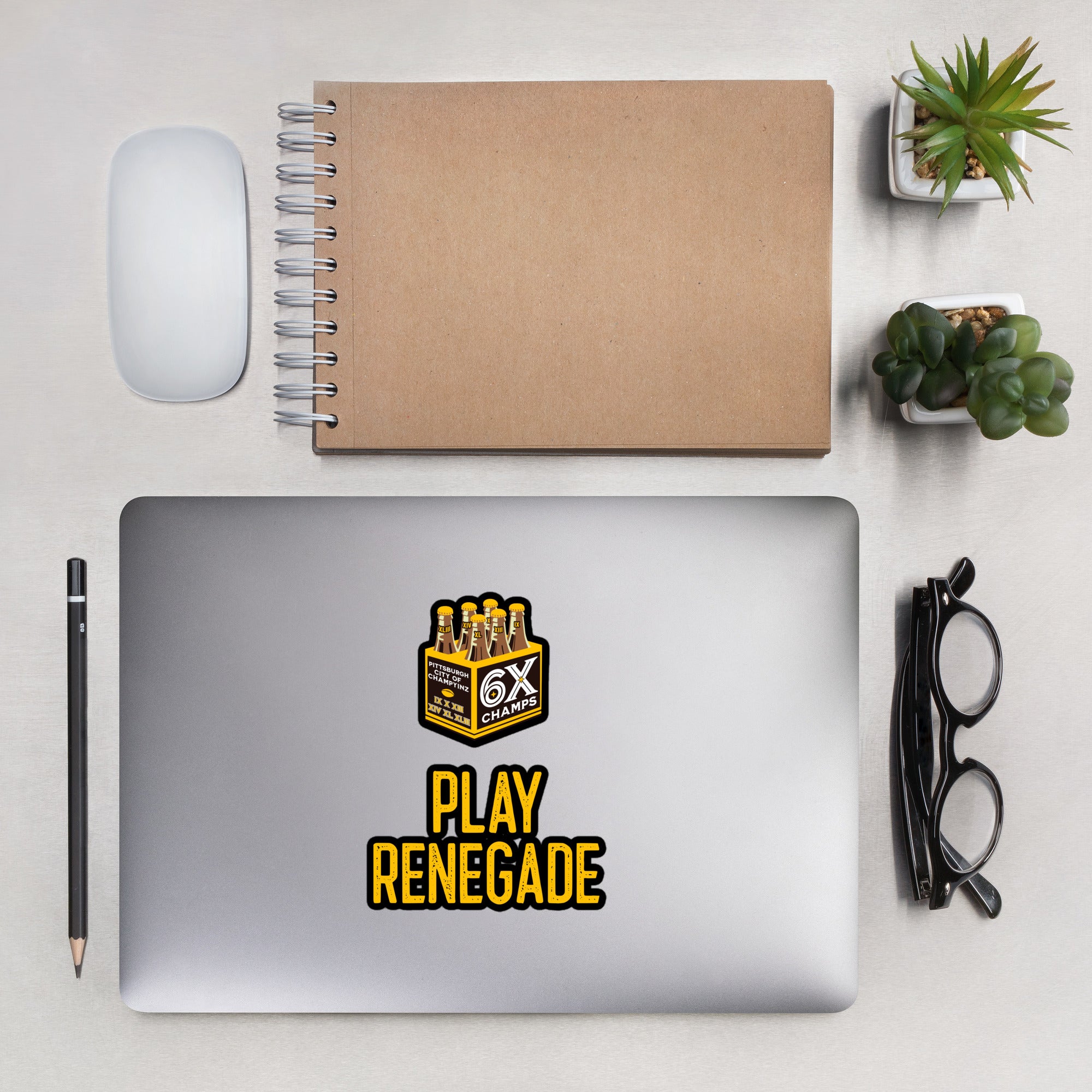 Play Renegade Vinyl Decal Set - Yinzylvania