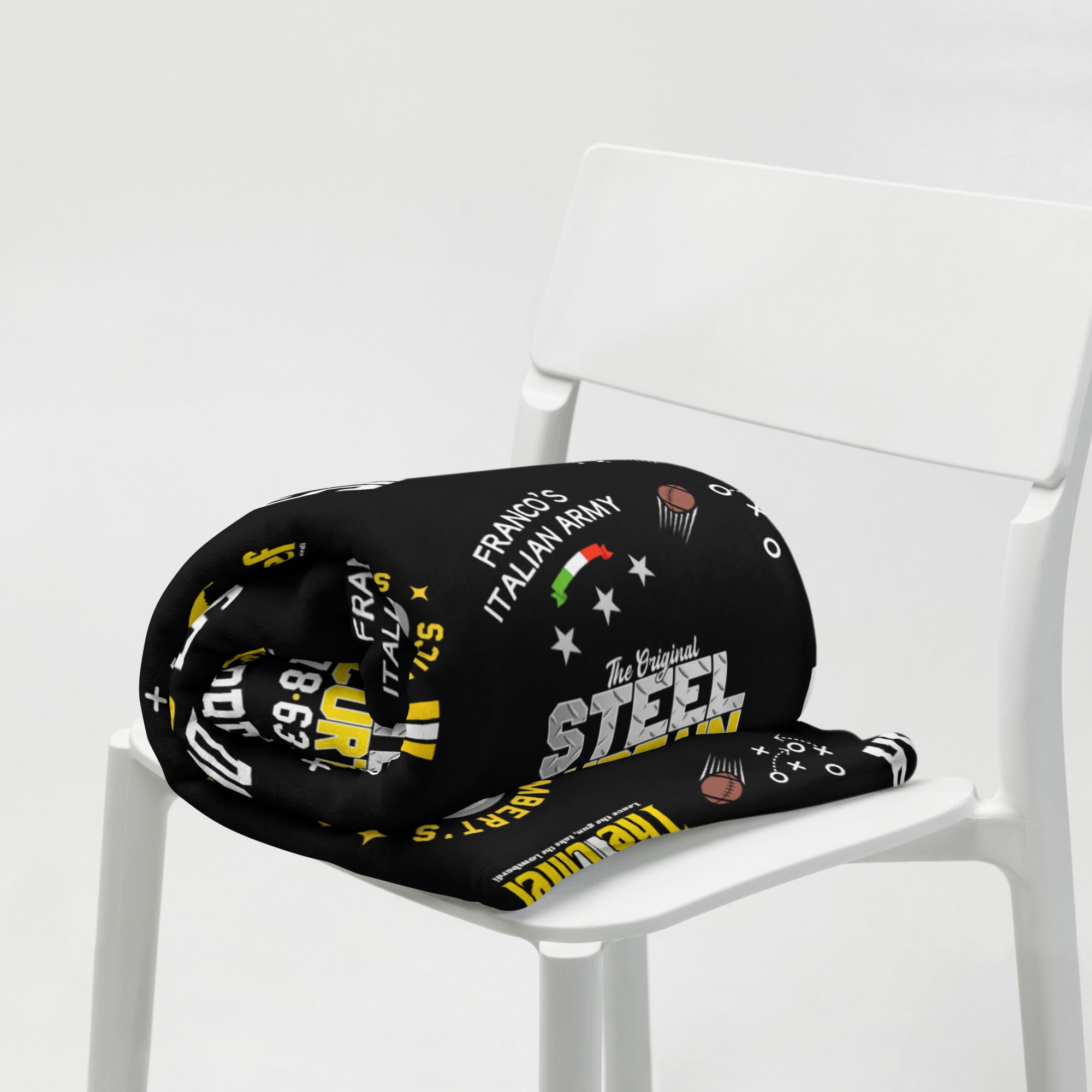 70s Stillers - Throw Blanket