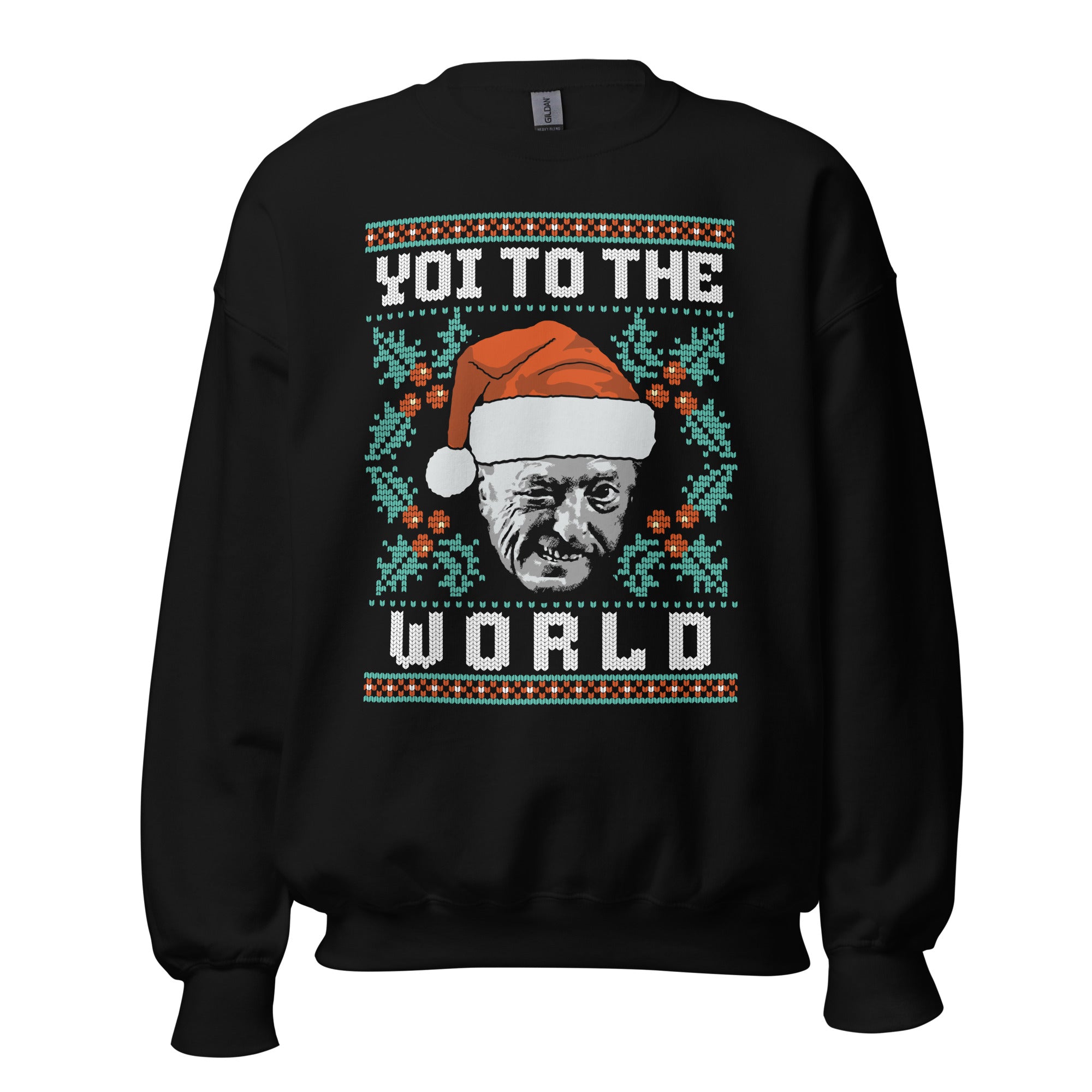 未使用　TAO　XMAS SWEATSHIRT 4Y Yoi to the World - Ugly Christmas Sweater - Fleece Crewneck Sweatshirt