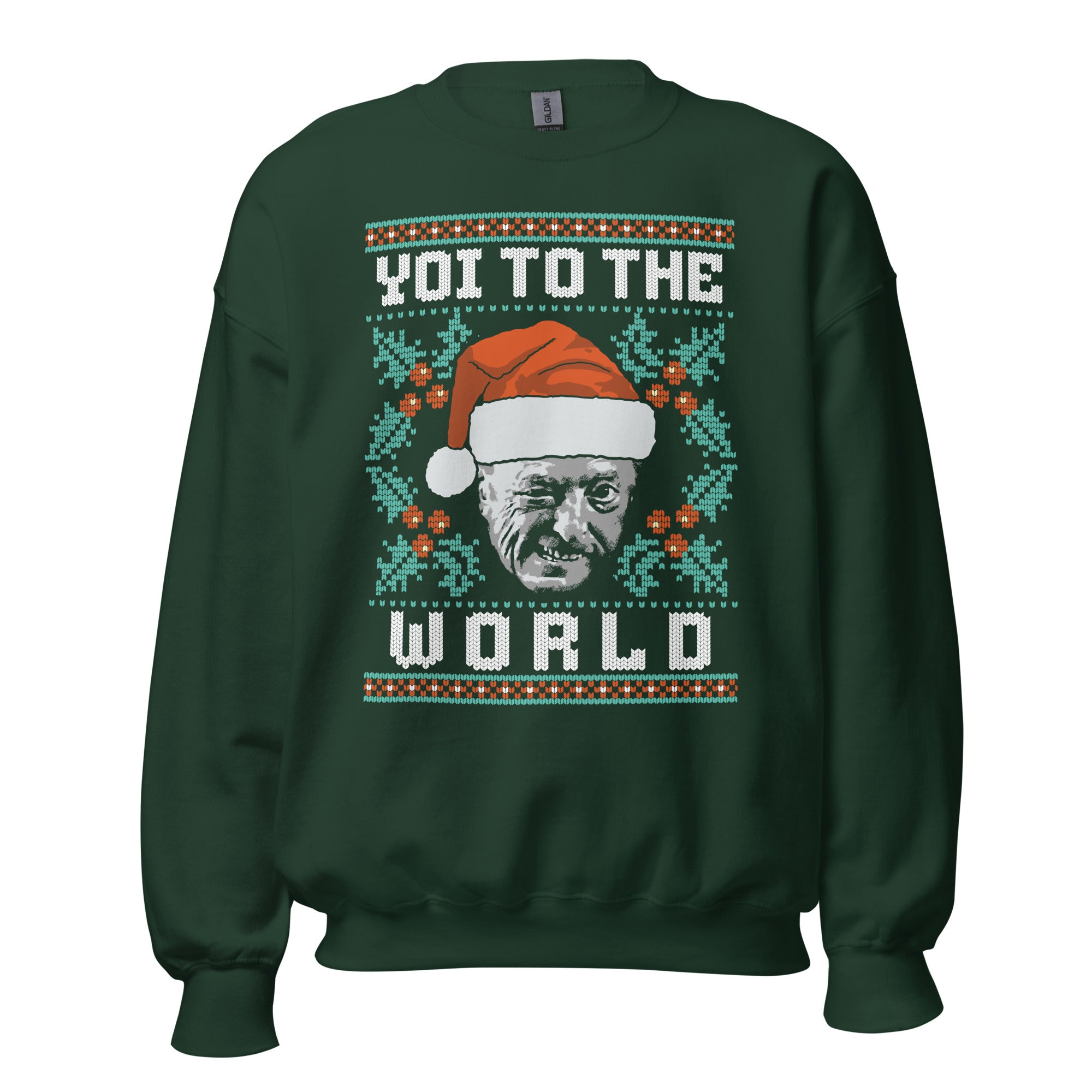 未使用　TAO　XMAS SWEATSHIRT 4Y Yoi to the World - Ugly Christmas Sweater - Fleece Crewneck Sweatshirt
