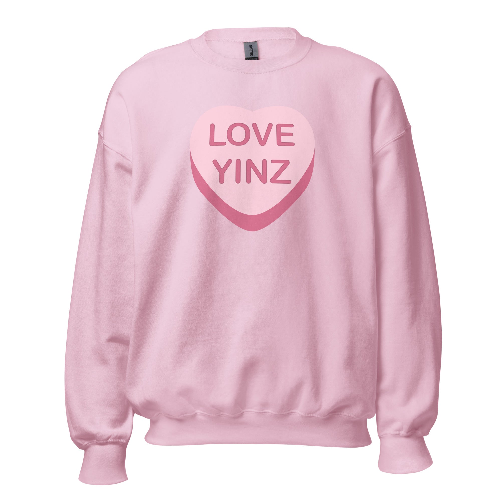 Love Yinz - Conversation Heart | Crewneck Sweatshirt – Yinzylvania