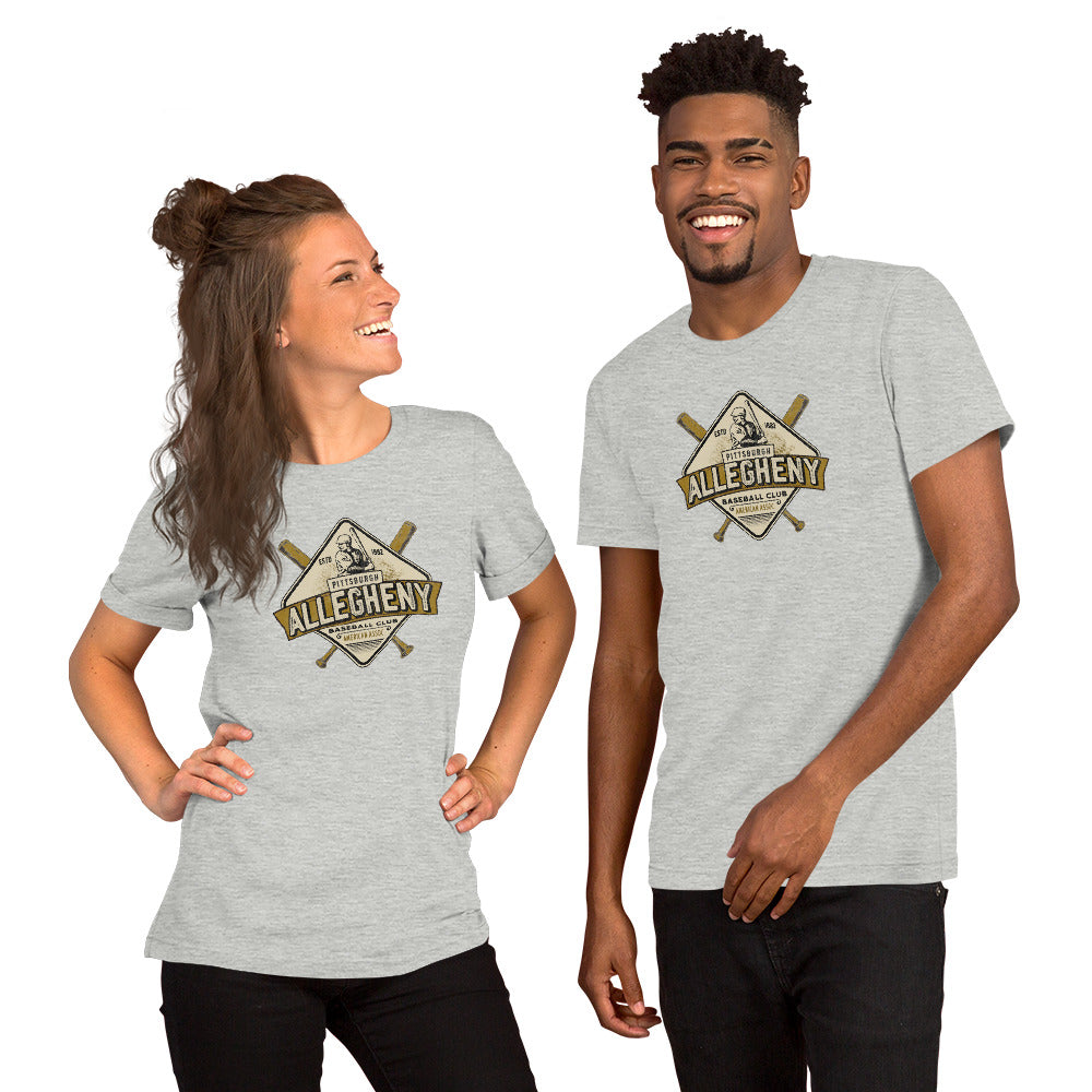 Pittsburgh Allegheny Baseball Club - 1882 | T-Shirt – Yinzylvania