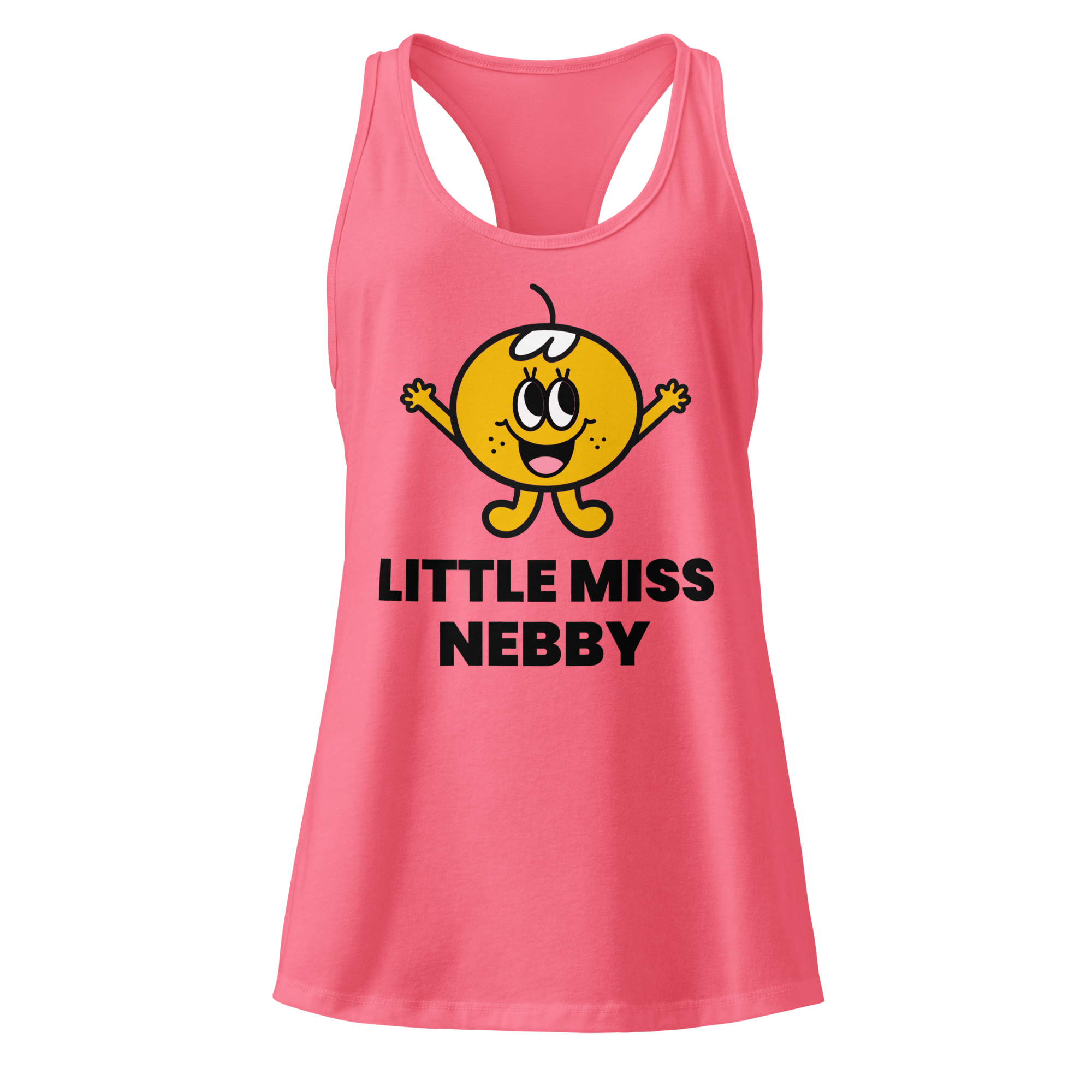 Little Miss Nebby - Ladies Racerback Tank
