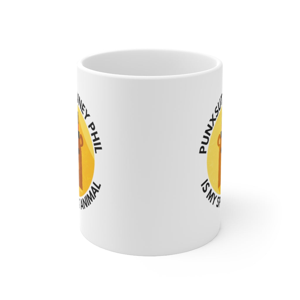 PUNXSUTAWNEY PHIL - Ceramic Mug 11oz - Yinzylvania