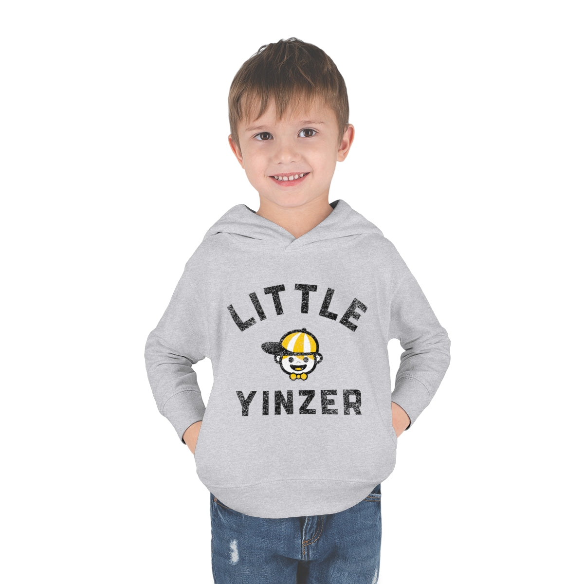 LITTLE YINZER  - Toddler Pullover Fleece Hoodie - Yinzylvania
