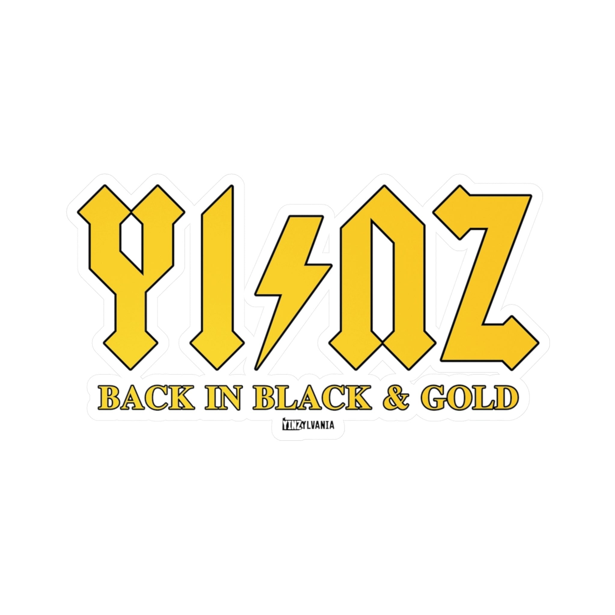 Yinz Rock - Kiss-Cut Vinyl Decals - Yinzylvania