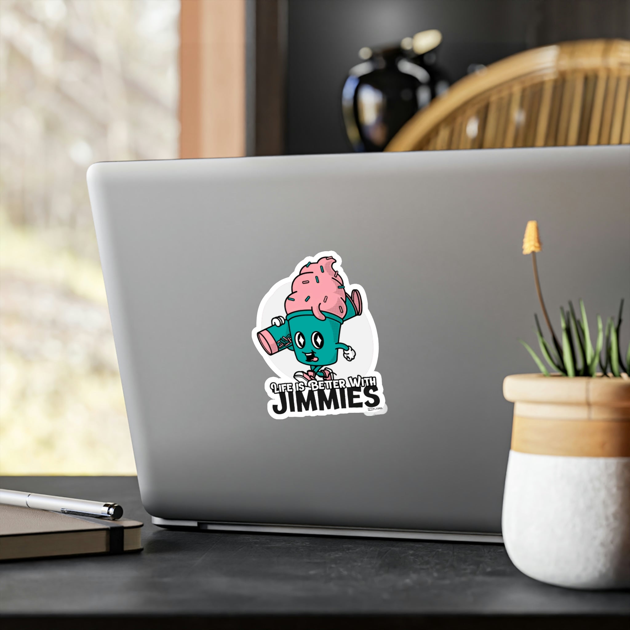 Life is Better With Jimmies - Kiss-Cut Vinyl Decals - Yinzylvania