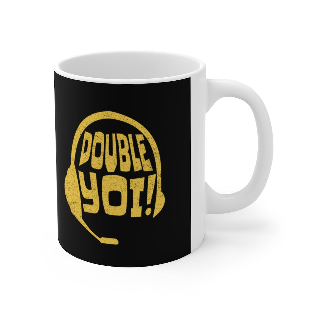 DOUBLE YOI! - Ceramic Mug 11oz - Yinzylvania