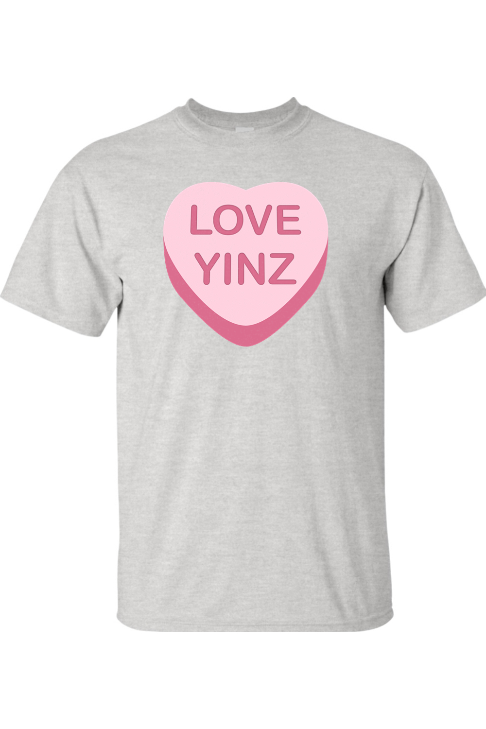 Love Yinz - Conversation Heart - 4XL & 5XL - Yinzylvania