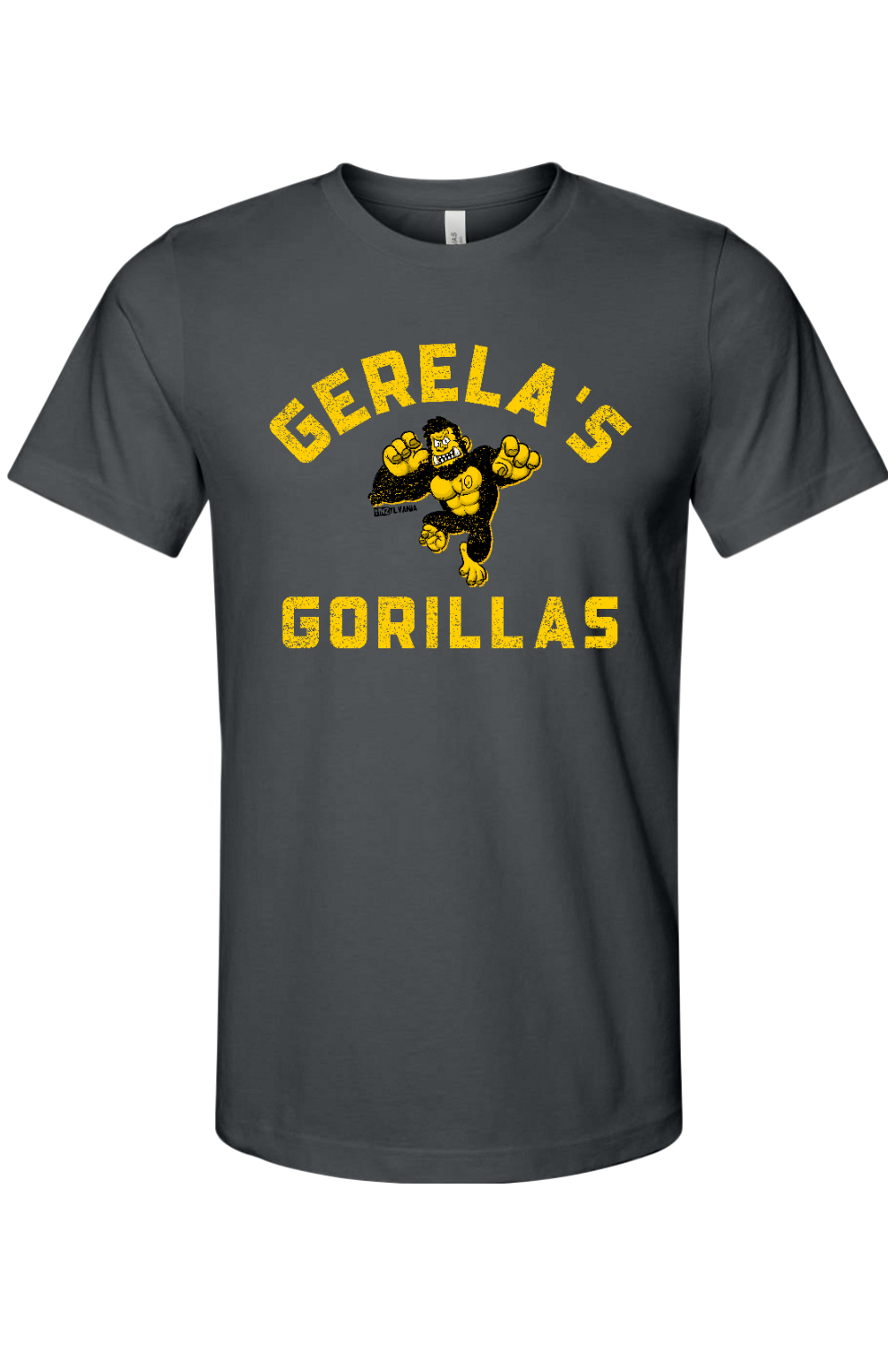Gerela's Gorillas - Bella + Canvas Jersey Tee - Yinzylvania