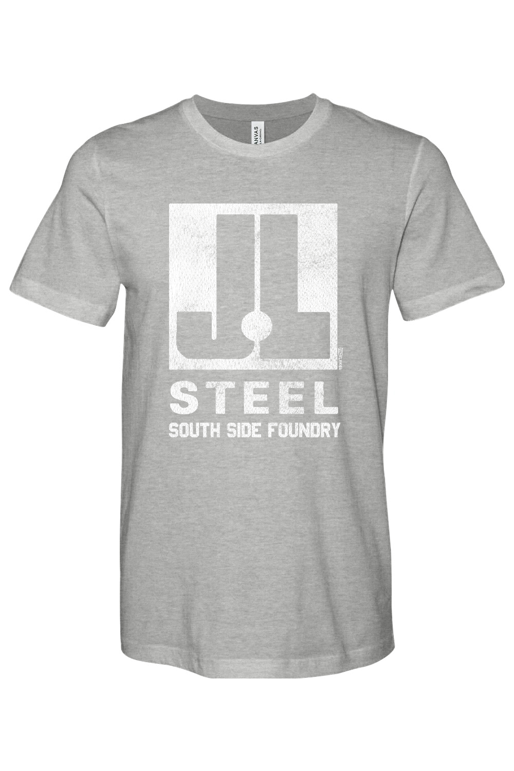 J&L Steel - South Side Foundry - Bella + Canvas Jersey Tee - Yinzylvania