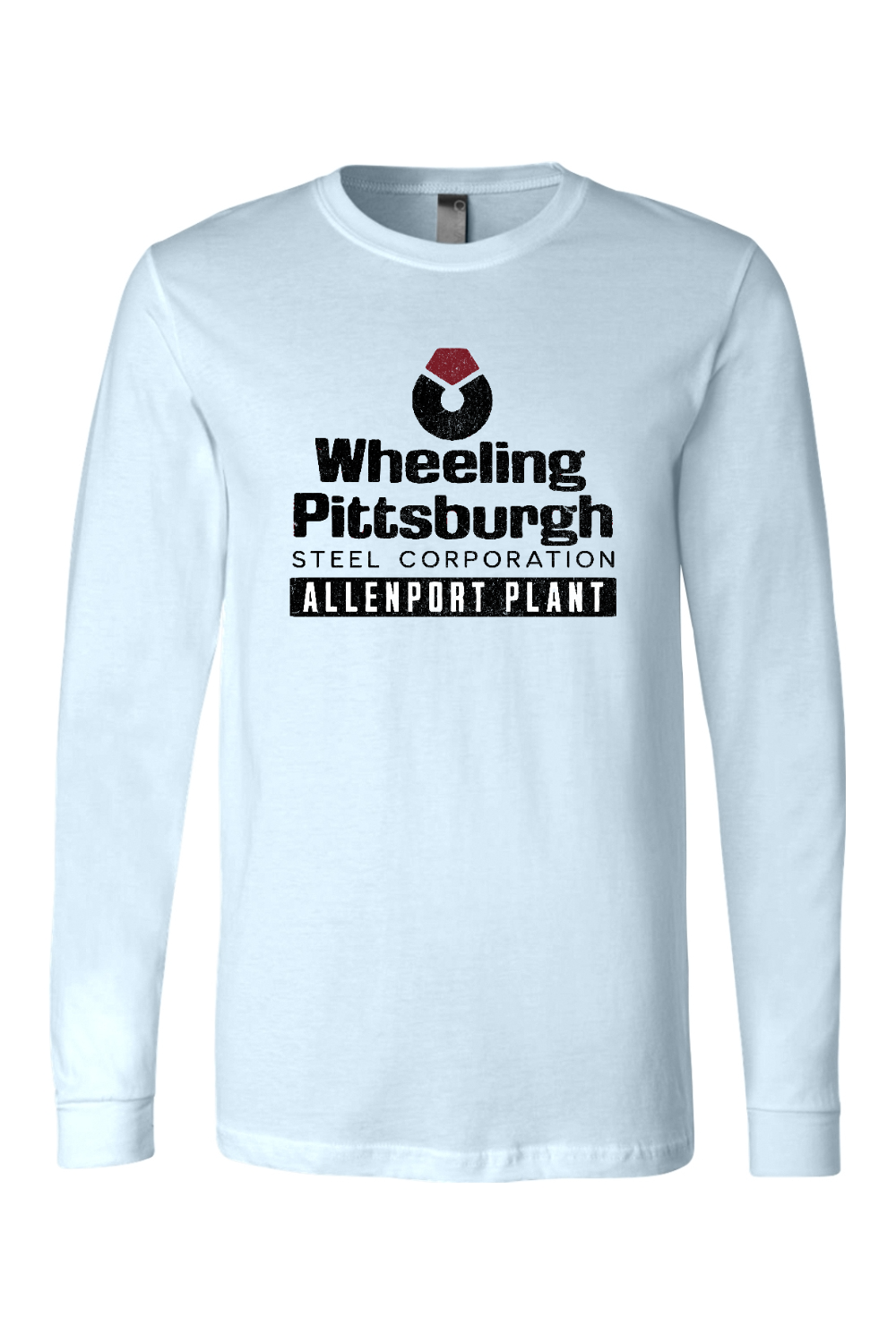 Wheeling Pittsburgh Steel - Allenport Plant - Long Sleeve Tee - Yinzylvania