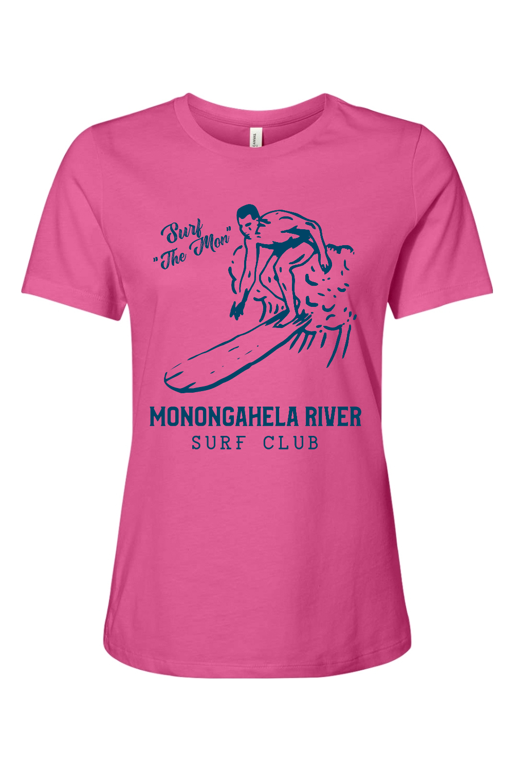 Monongahela River Surf Club - Ladies Tee - Yinzylvania