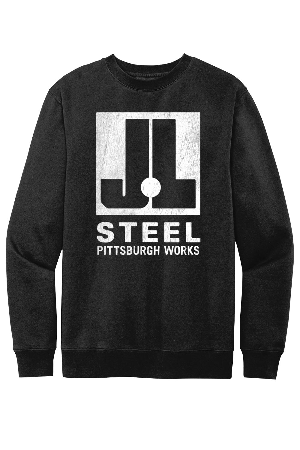 J&L Steel - Pittsburgh Works - Fleece Crew Sweatshirt - Yinzylvania