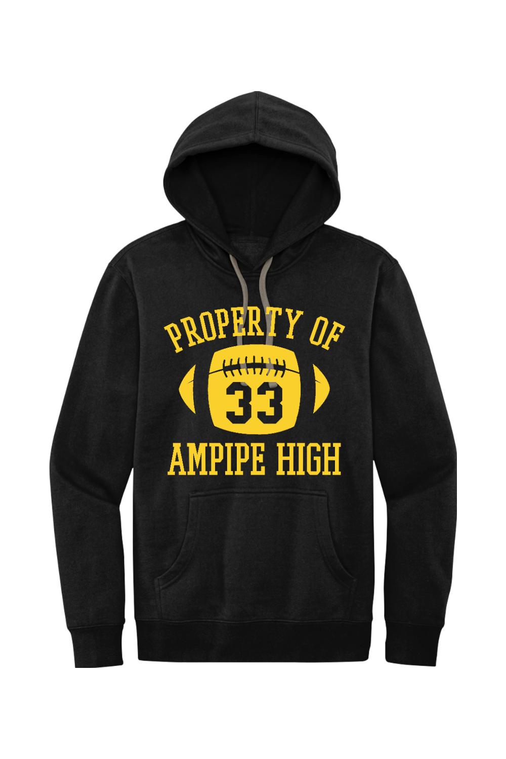 Property of Ampipe High (All the Right Moves)- Fleece Hoodie - Yinzylvania