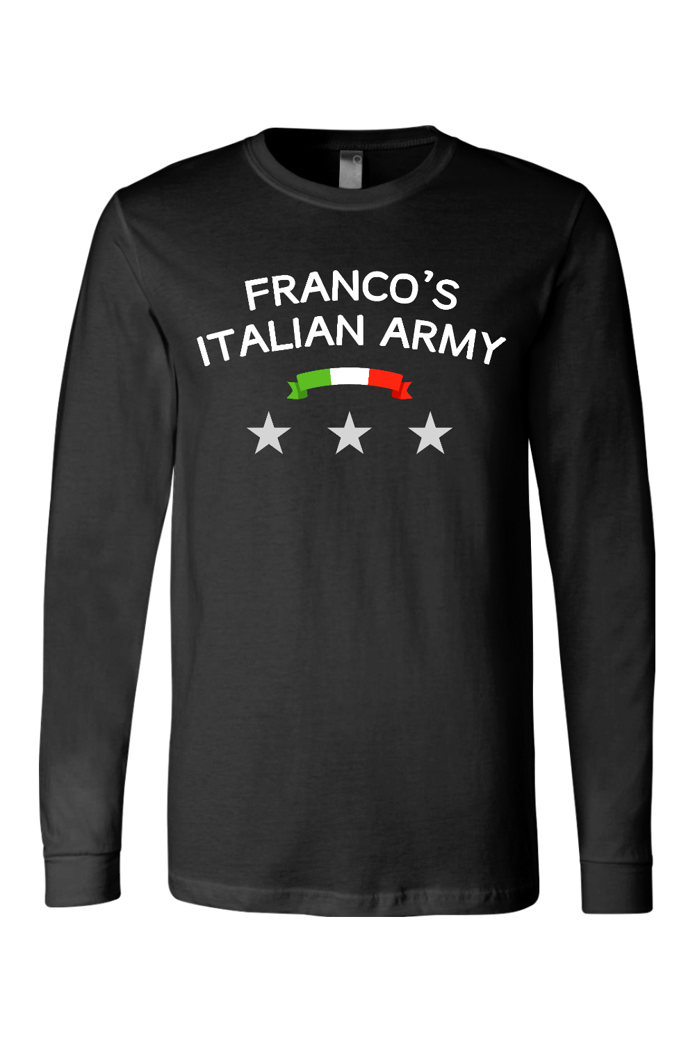 Franco's Italian Army - BELLA + CANVAS Unisex Jersey Long Sleeve Tee - Yinzylvania