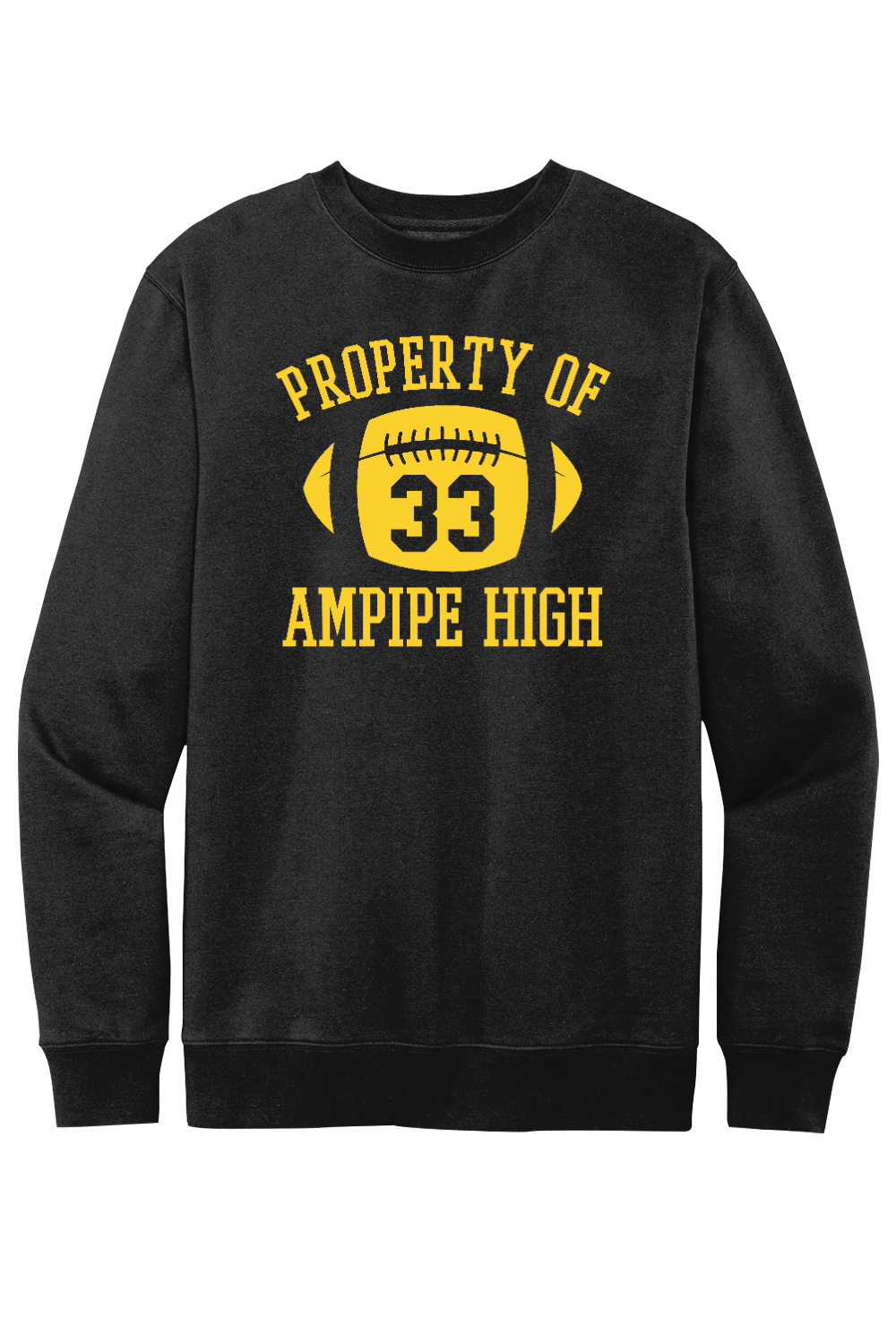 Property of Ampipe High (All the Right Moves) - Fleece Crewneck Sweatshirt - Yinzylvania
