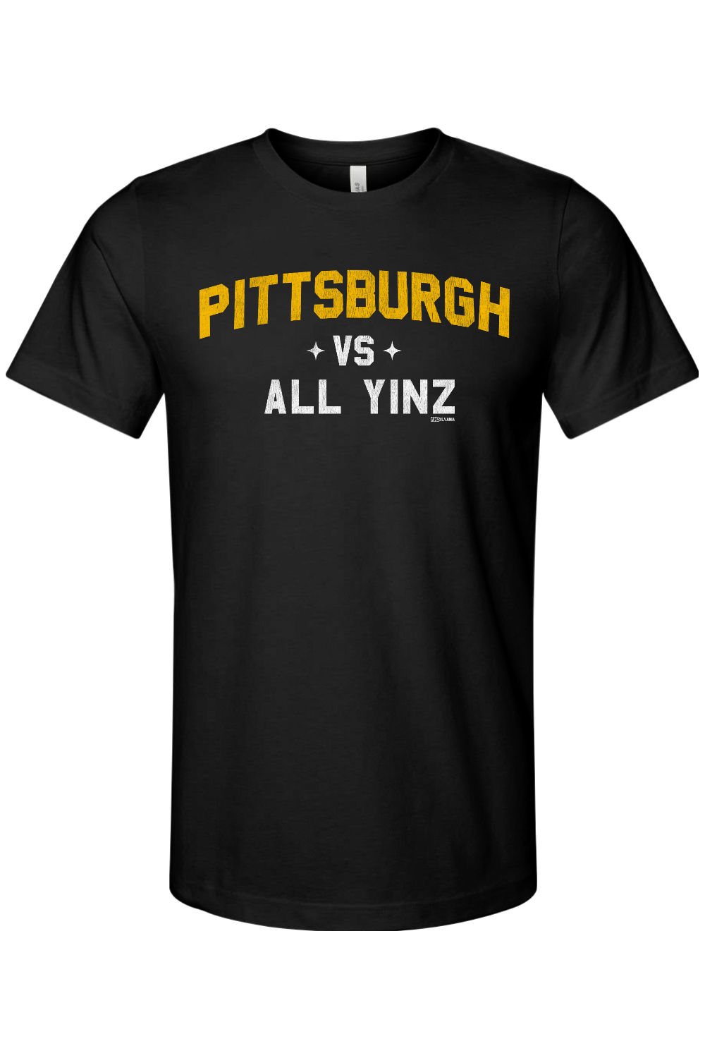 Pittsburgh vs. All Yinz - Bella + Canvas Jersey Tee Cotton - Yinzylvania