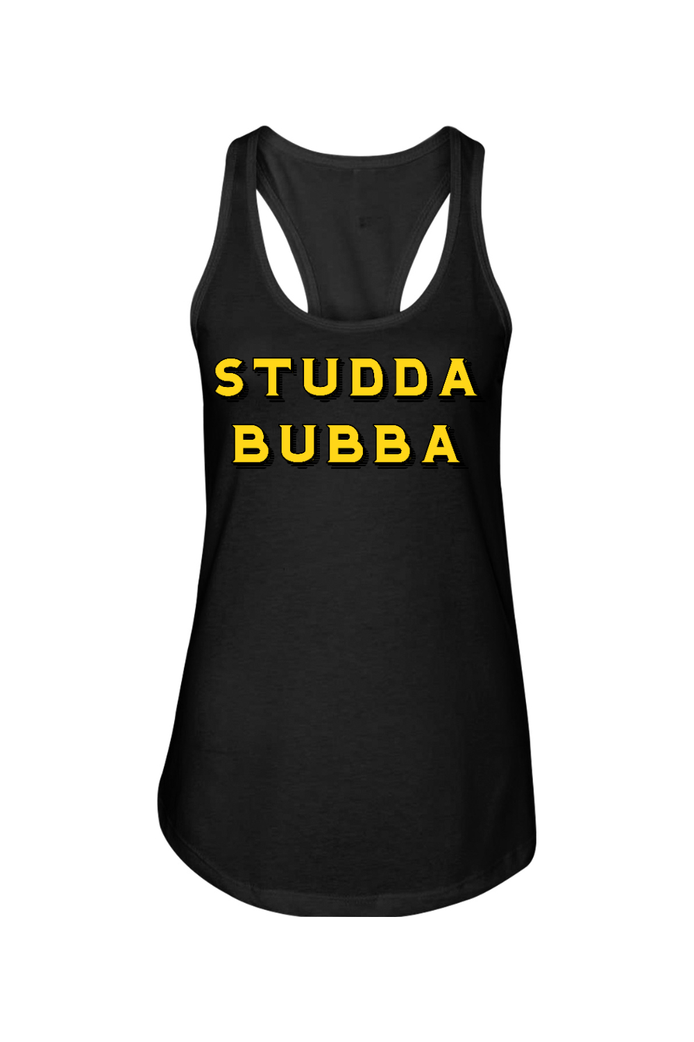 Studda Bubba - Ladies Racerback Tank - Yinzylvania