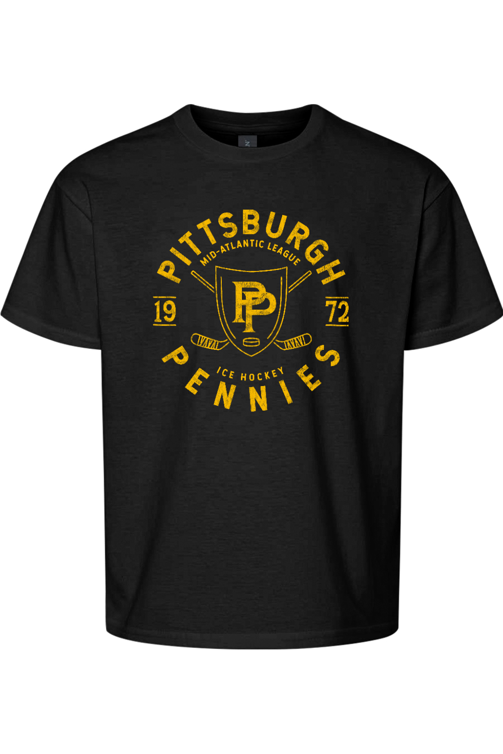 Pittsburgh Pennies Hockey - Kids Tee - Yinzylvania