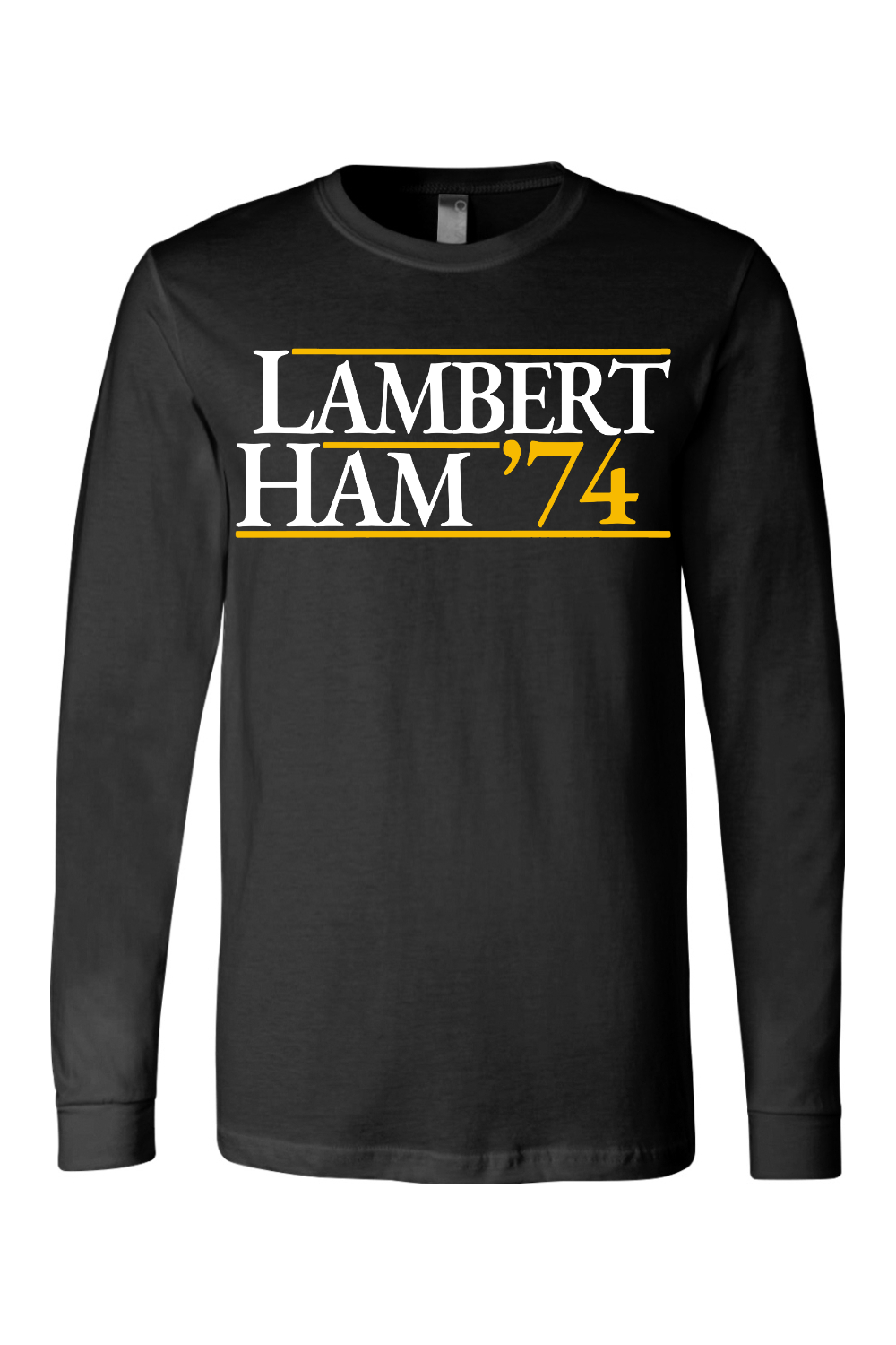 Lambert Ham '74 - Long Sleeve Tee - Yinzylvania