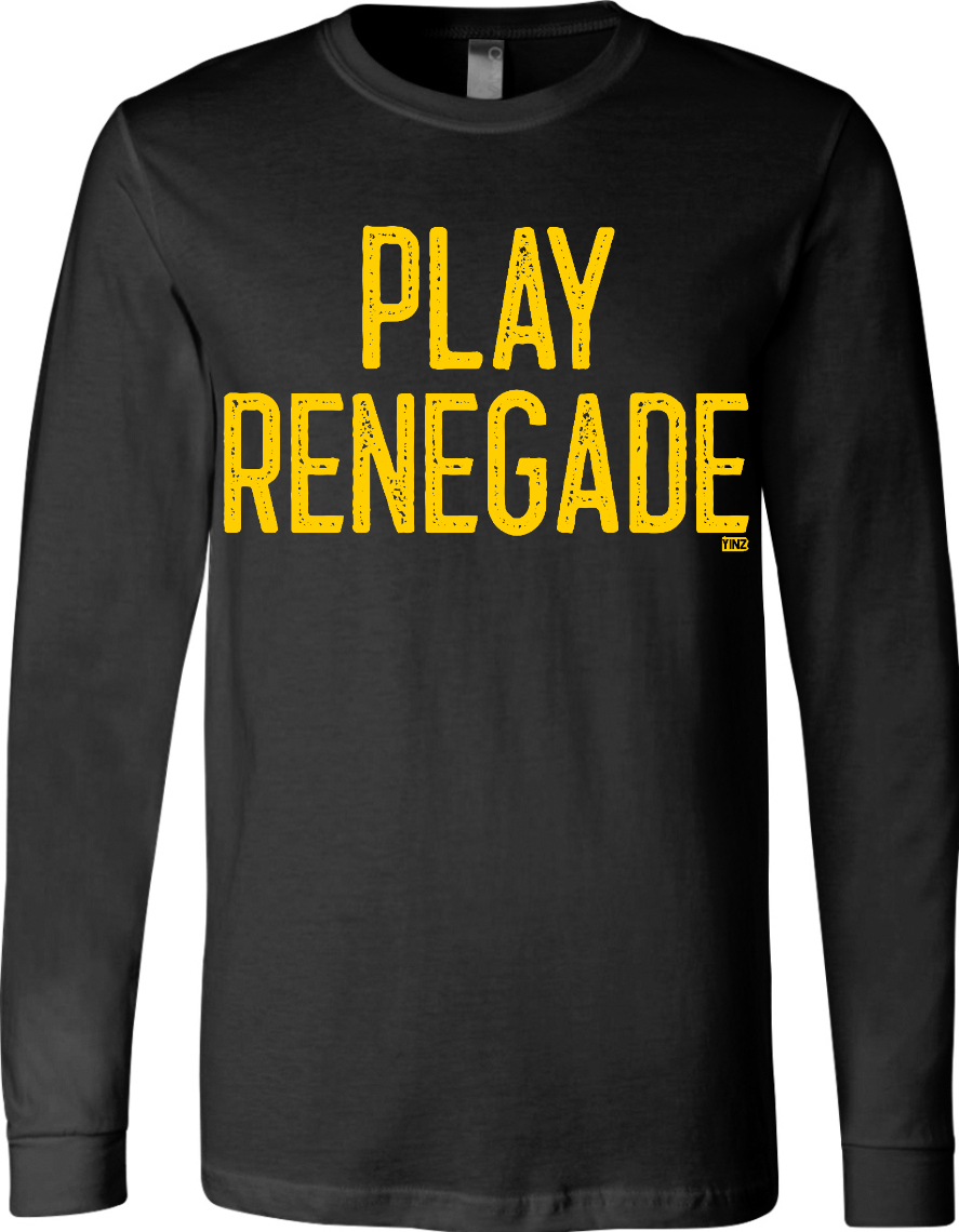 Play Renegade - BELLA + CANVAS Unisex Jersey Long Sleeve Tee - Yinzylvania
