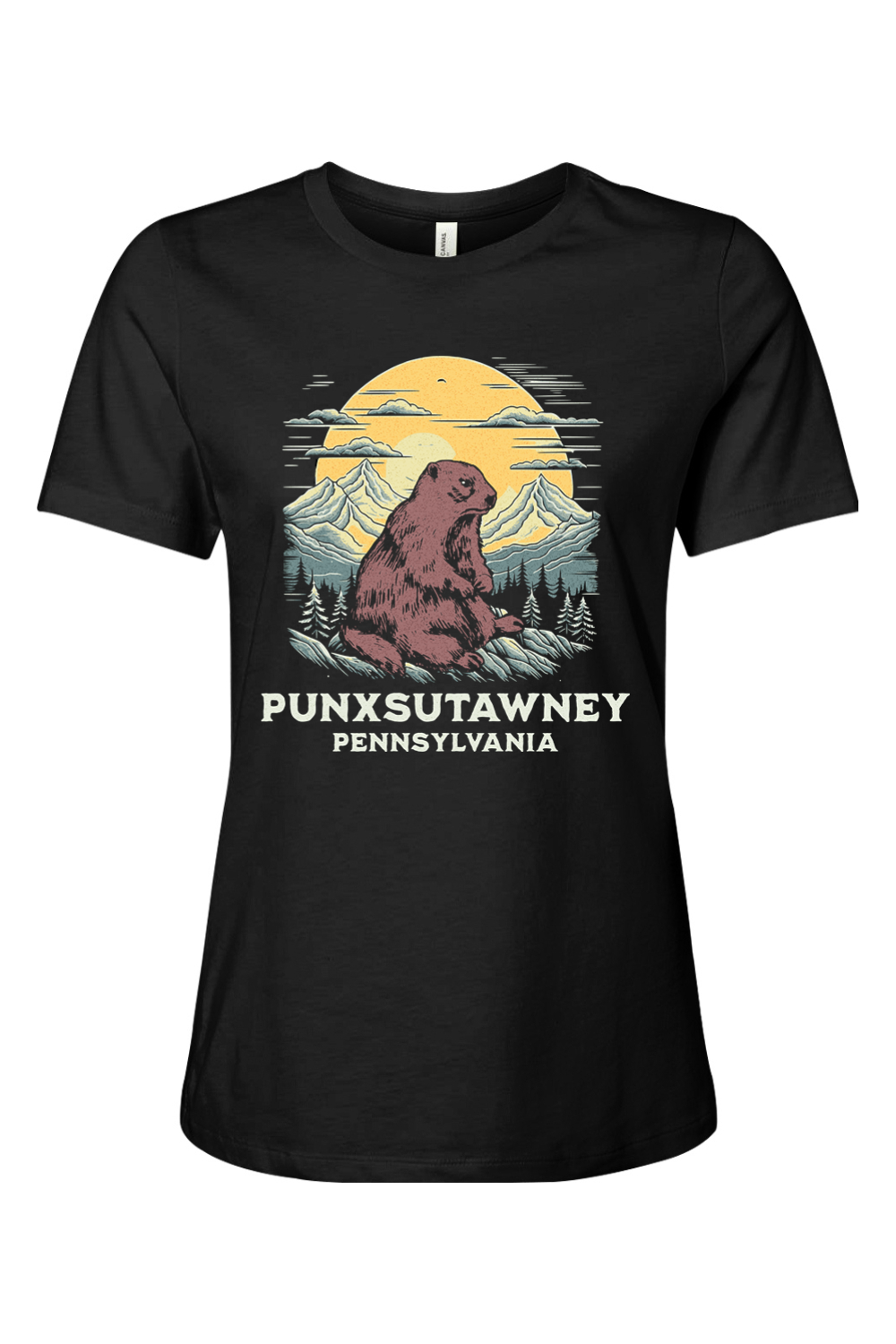 Punxsutawney Pennsylvania - Ladies Tee - Yinzylvania