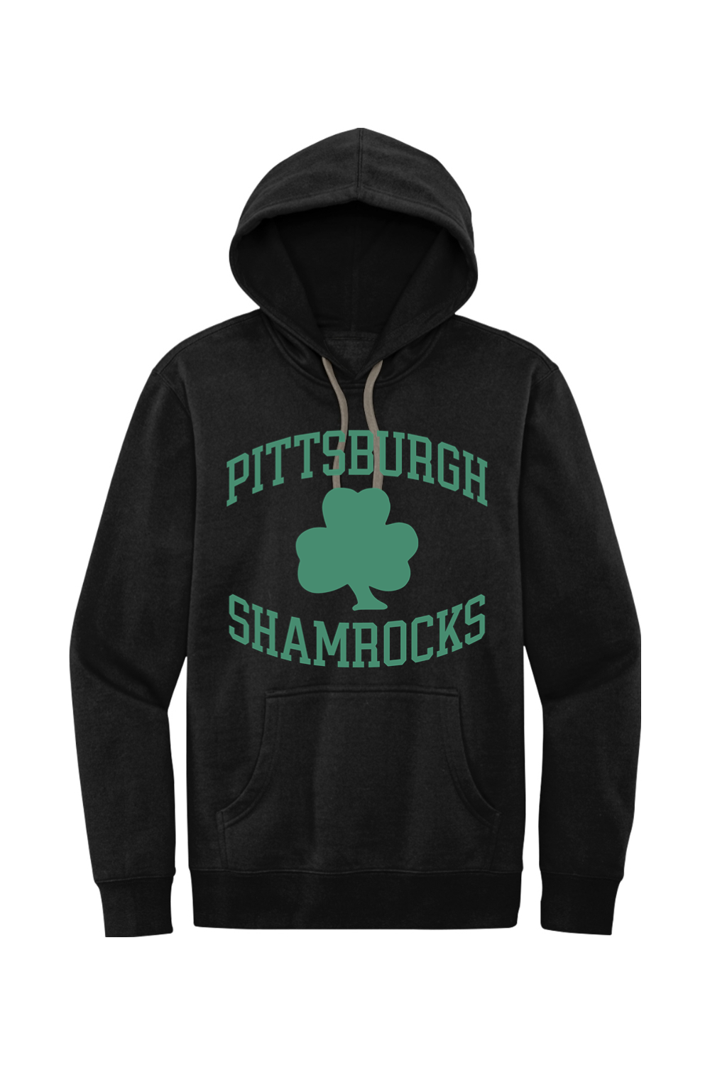 Pittsburgh Shamrocks Hockey - Fleece Hoodie - Yinzylvania