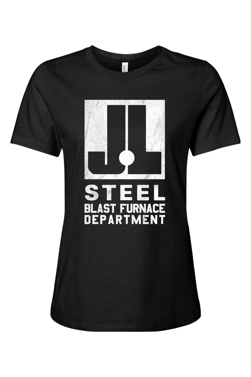 J&L Steel Blast Furnace Dept. - Ladies Tee - Yinzylvania