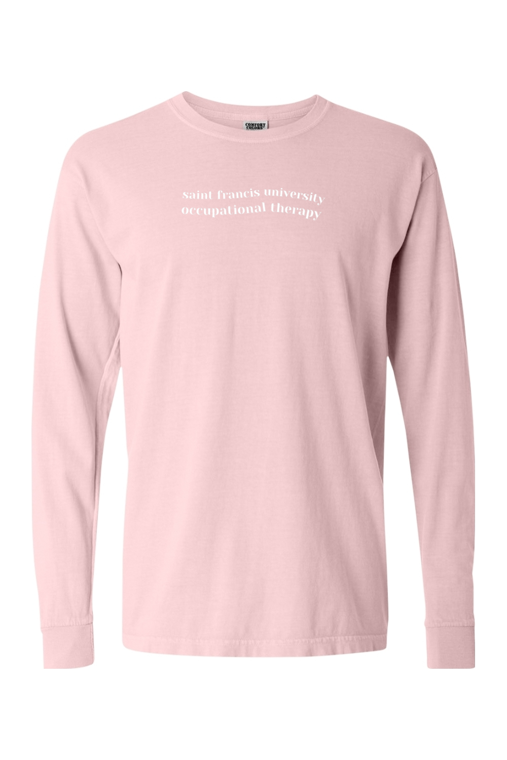 St. Francis - Occupational Therapy - Smiley - Comfort Colors Ringspun Long Sleeve T-Shirt - Yinzylvania