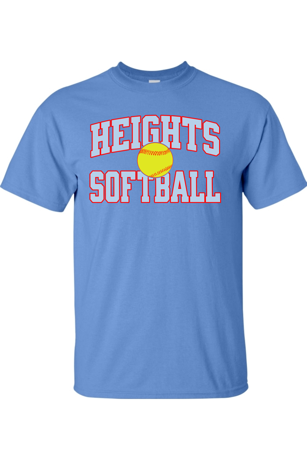 Heights Softball - Block - 4XL & 5XL T-Shirt - Yinzylvania