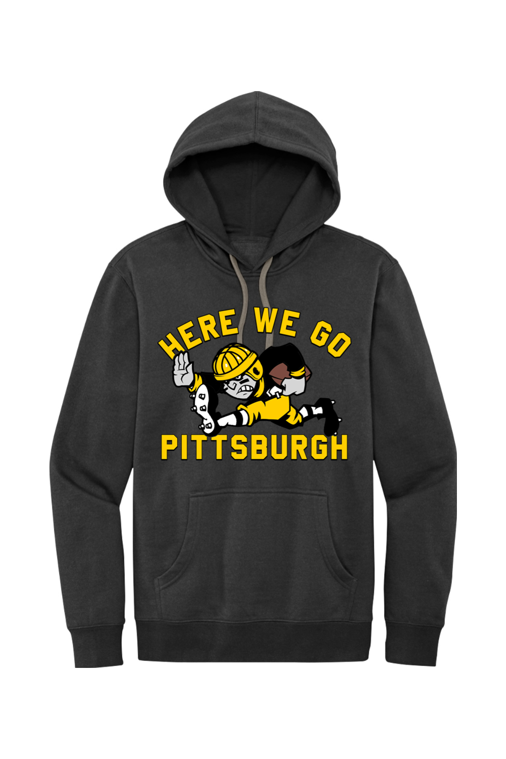 Here We Go Pittsburgh - Fleece Hoodie - Yinzylvania