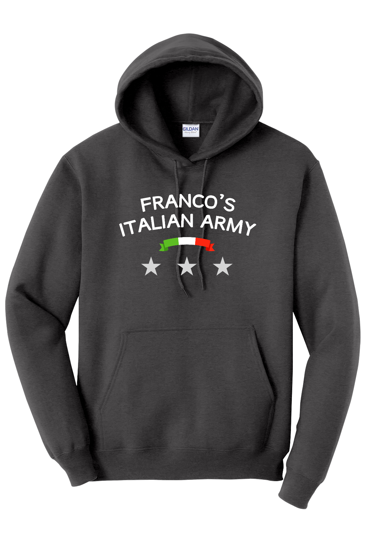 Franco's Italian Army - Gildan Heavy Blend Hooded Sweatshirt - Yinzylvania